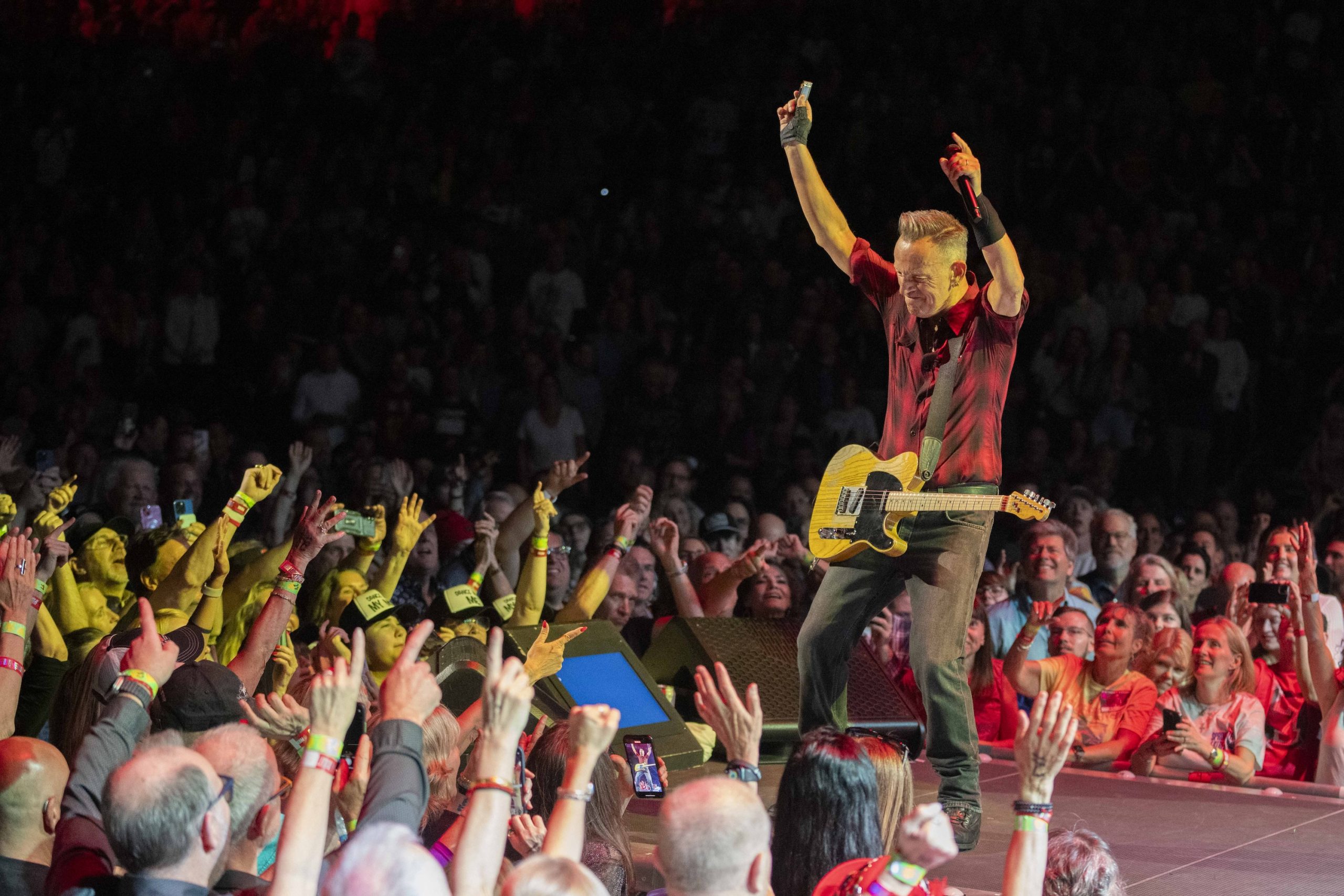 Bruce Springsteen & E Street Band at Footprint Center, Phoenix, Arizona on March 19, 2024.