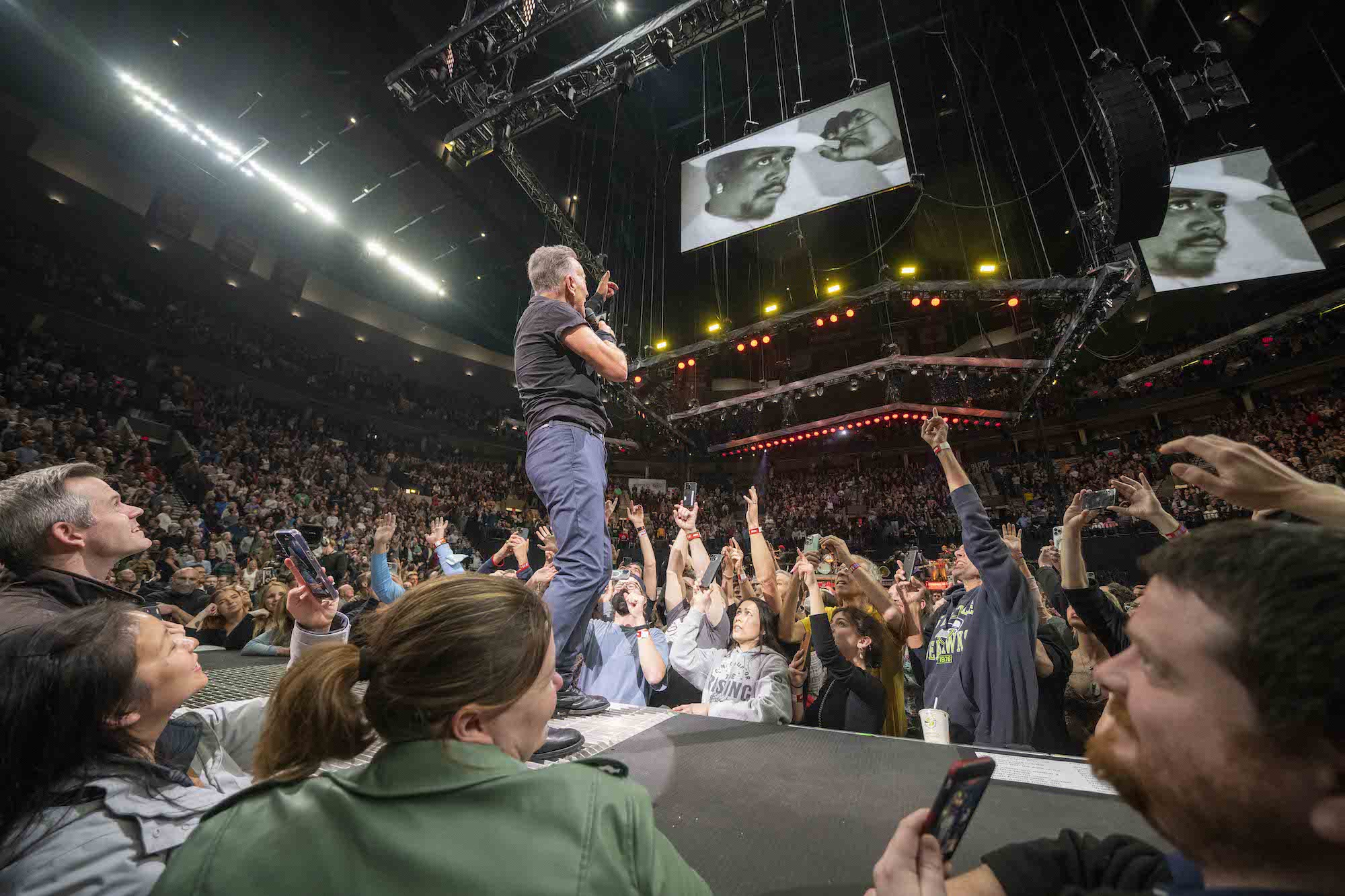 Bruce Springsteen & E Street Band at Moda Center, Portland, Oregon on February 25, 2023.