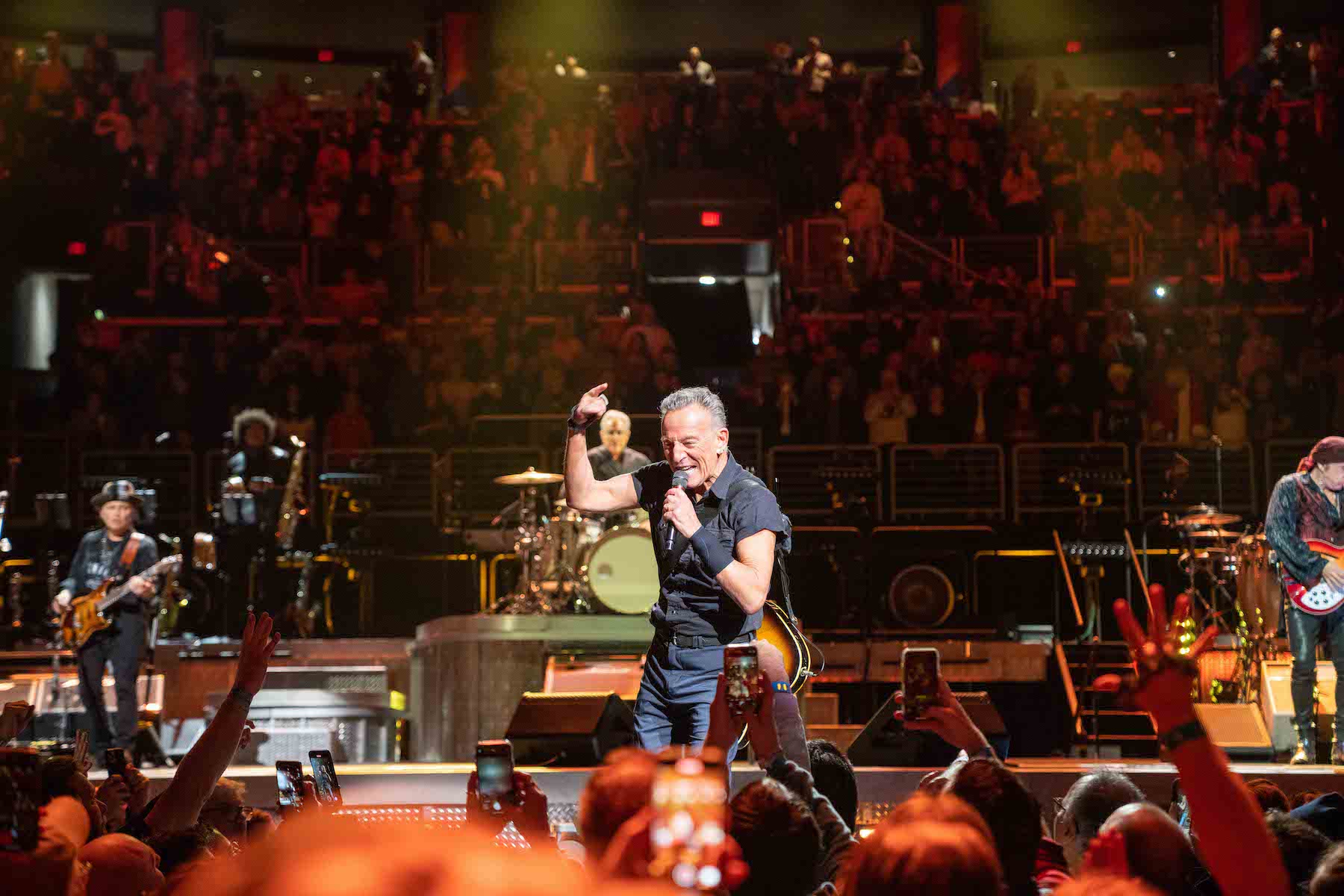 Bruce Springsteen & E Street Band at Capital One Arena, Washington, DC on March 27, 2023.