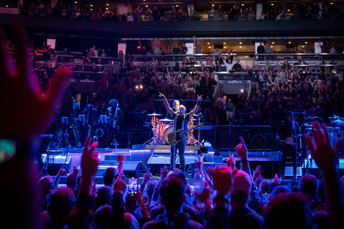 Bruce Springsteen & E Street Band at TD Garden, Boston, MA on March 20, 2023.