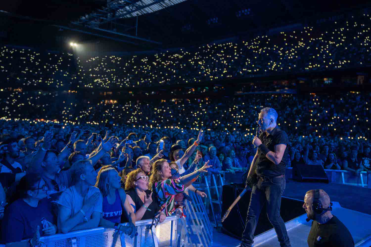 Bruce Springsteen & E Street Band at Johan Cruijff ArenA, Amsterdam, The Netherlands on May 25, 2023.