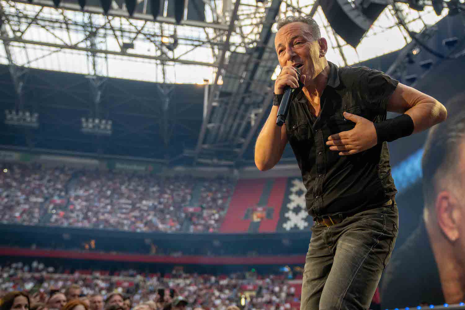 Bruce Springsteen & E Street Band at Johan Cruijff ArenA, Amsterdam, The Netherlands on May 27, 2023.