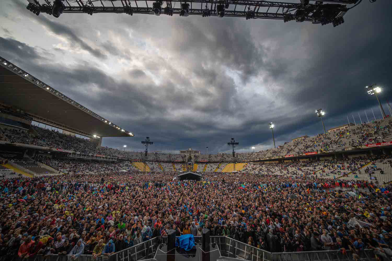 Bruce Springsteen & E Street Band at Estadi Olímpic, Barcelona, Spain on April 30, 2023.