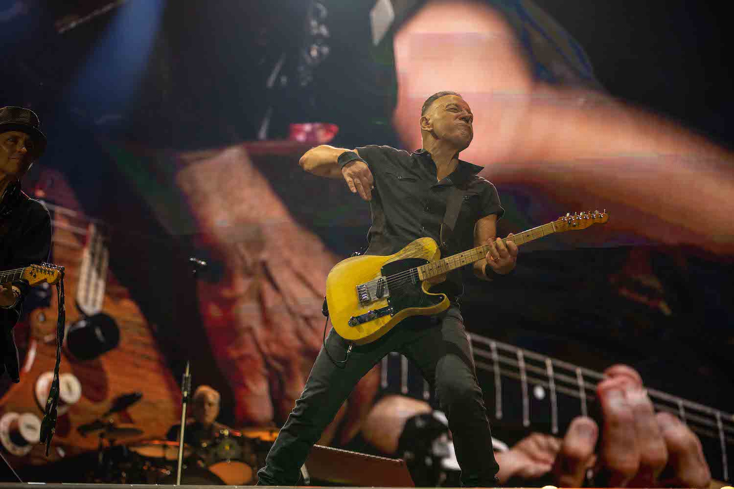 Bruce Springsteen & E Street Band at Estadi Olímpic, Barcelona, Spain on April 30, 2023.