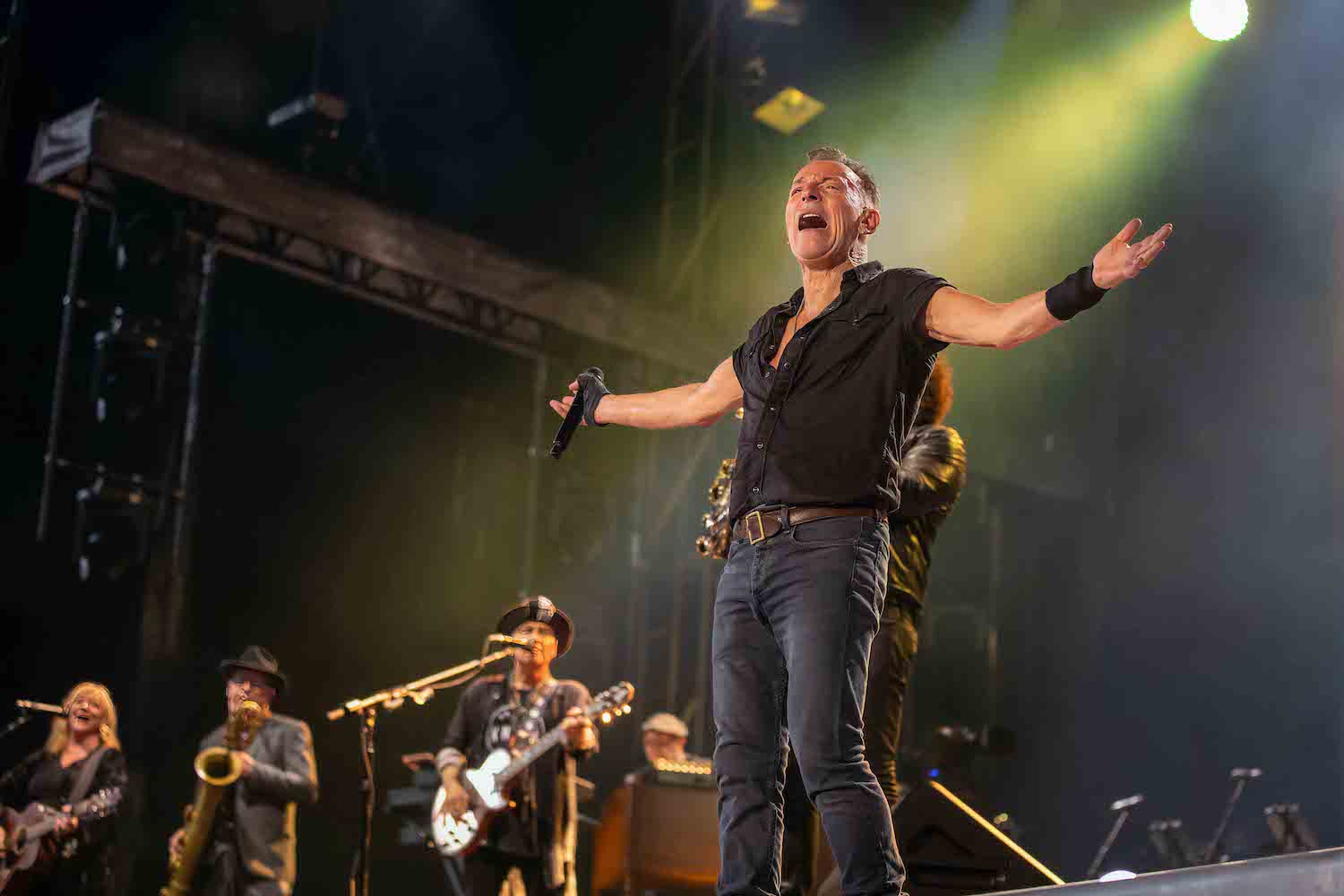 Bruce Springsteen & E Street Band at Estadi Olímpic, Barcelona, Spain on April 28, 2023.