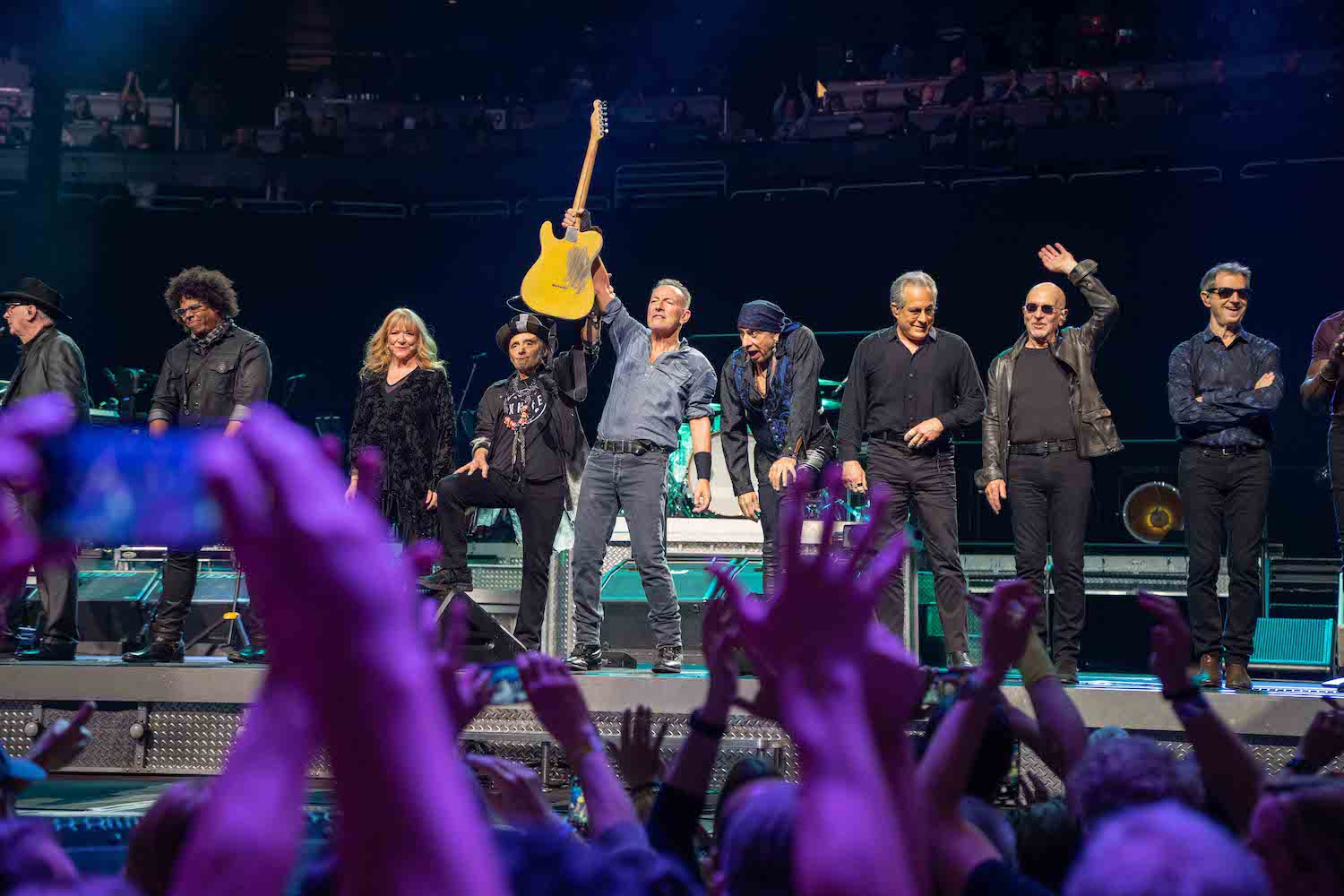 Bruce Springsteen & E Street Band at UBS Arena, Belmont Park, NY on April 9, 2023.