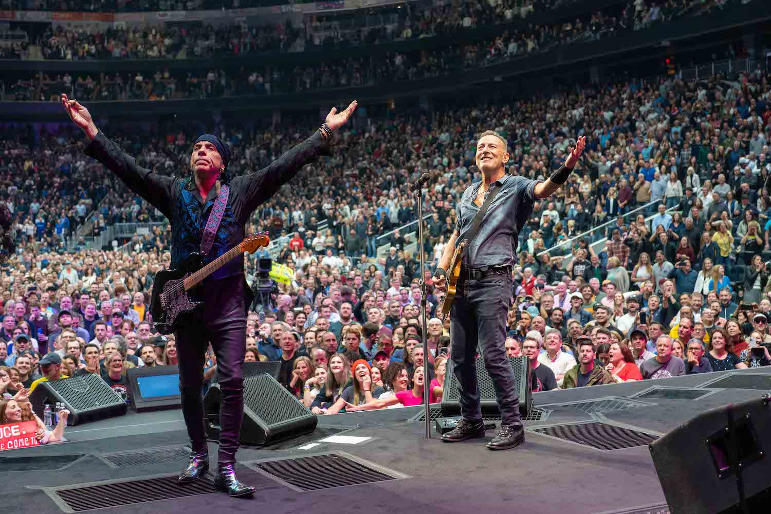 Bruce Springsteen & E Street Band at UBS Arena, Belmont Park, NY on April 9, 2023.