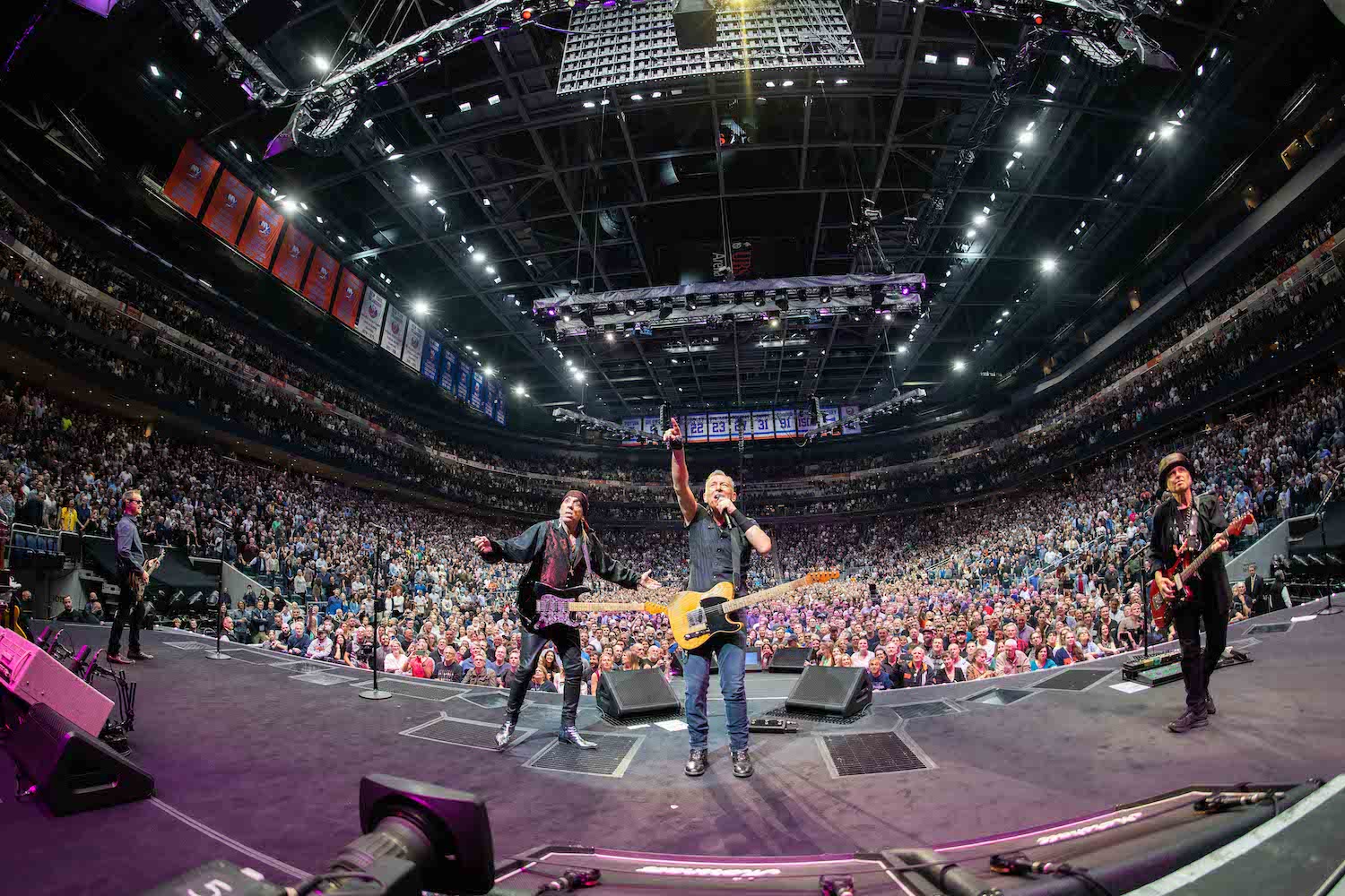 Bruce Springsteen & E Street Band at UBS Arena, Belmont Park, NY on April 11, 2023.