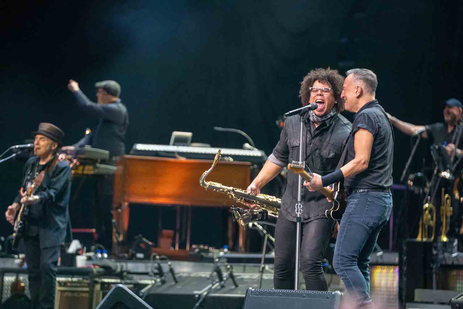 Bruce Springsteen & E Street Band at UBS Arena, Belmont Park, NY on April 11, 2023.