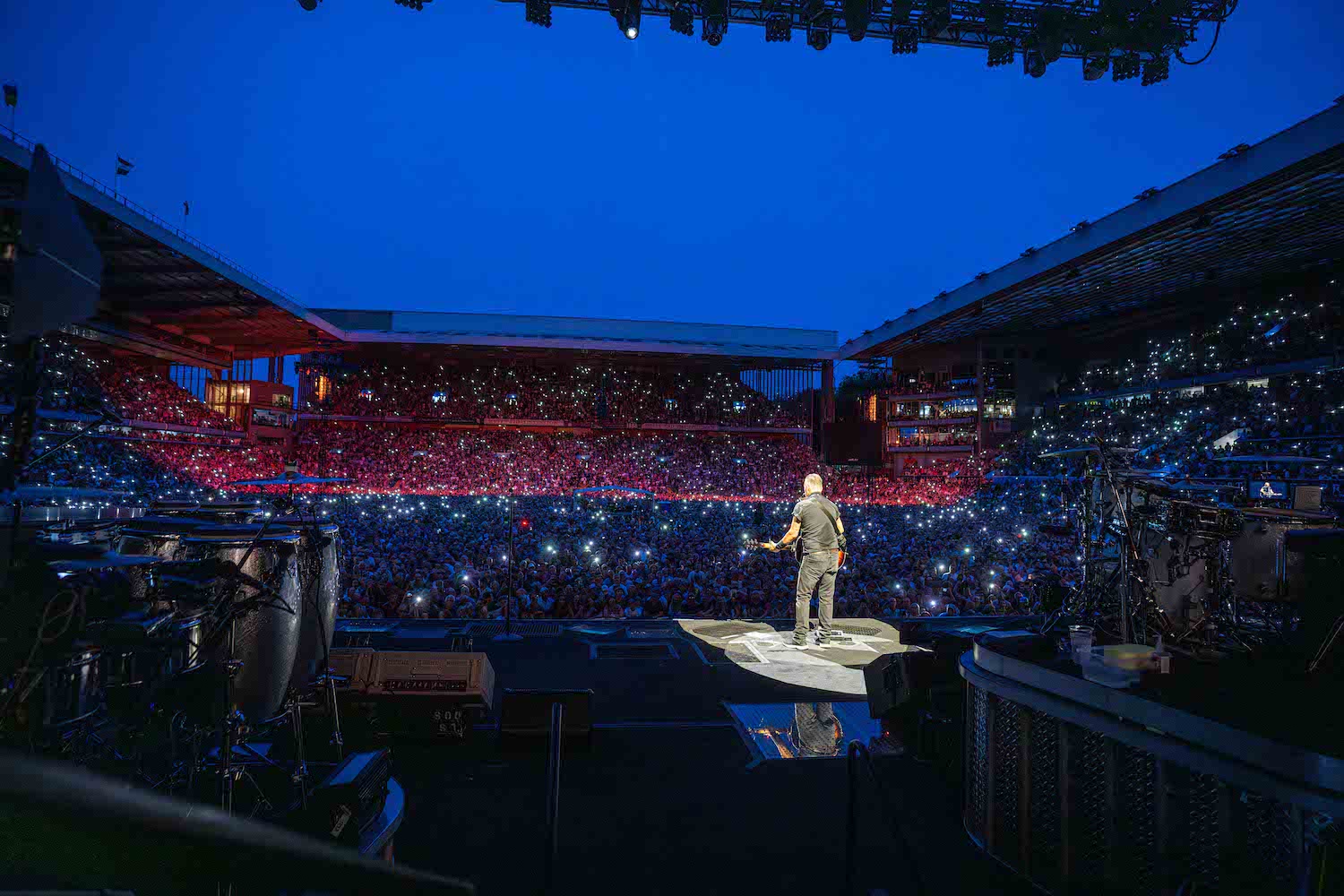 Bruce Springsteen & E Street Band at Villa Park, Birmingham, UK on June 16, 2023.