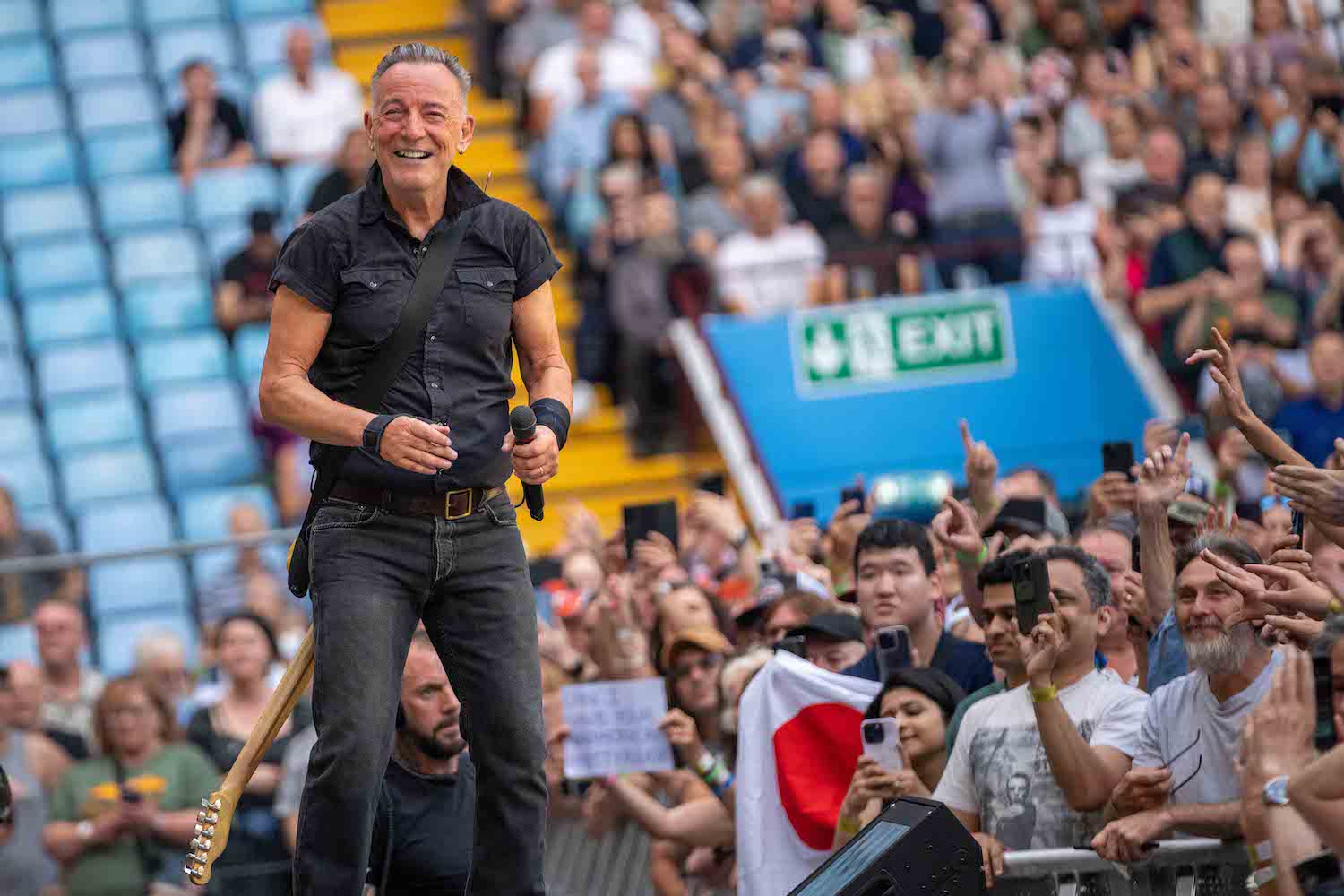 Bruce Springsteen & E Street Band at Villa Park, Birmingham, UK on June 16, 2023.