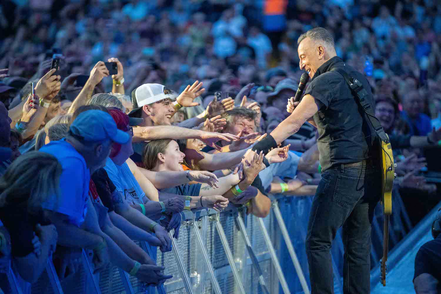 Bruce Springsteen & E Street Band at Villa Park, Birmingham, UK on June 16, 2023.