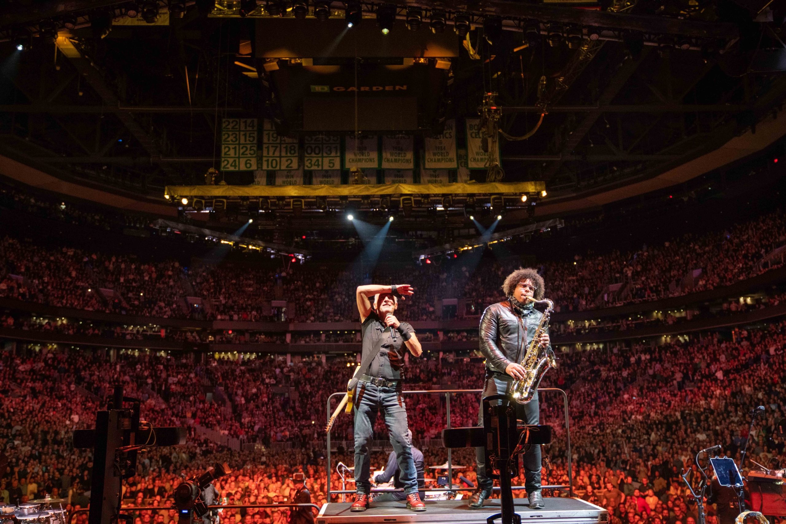 Bruce Springsteen & E Street Band at TD Garden, Boston, Massachusetts on March 20, 2023.