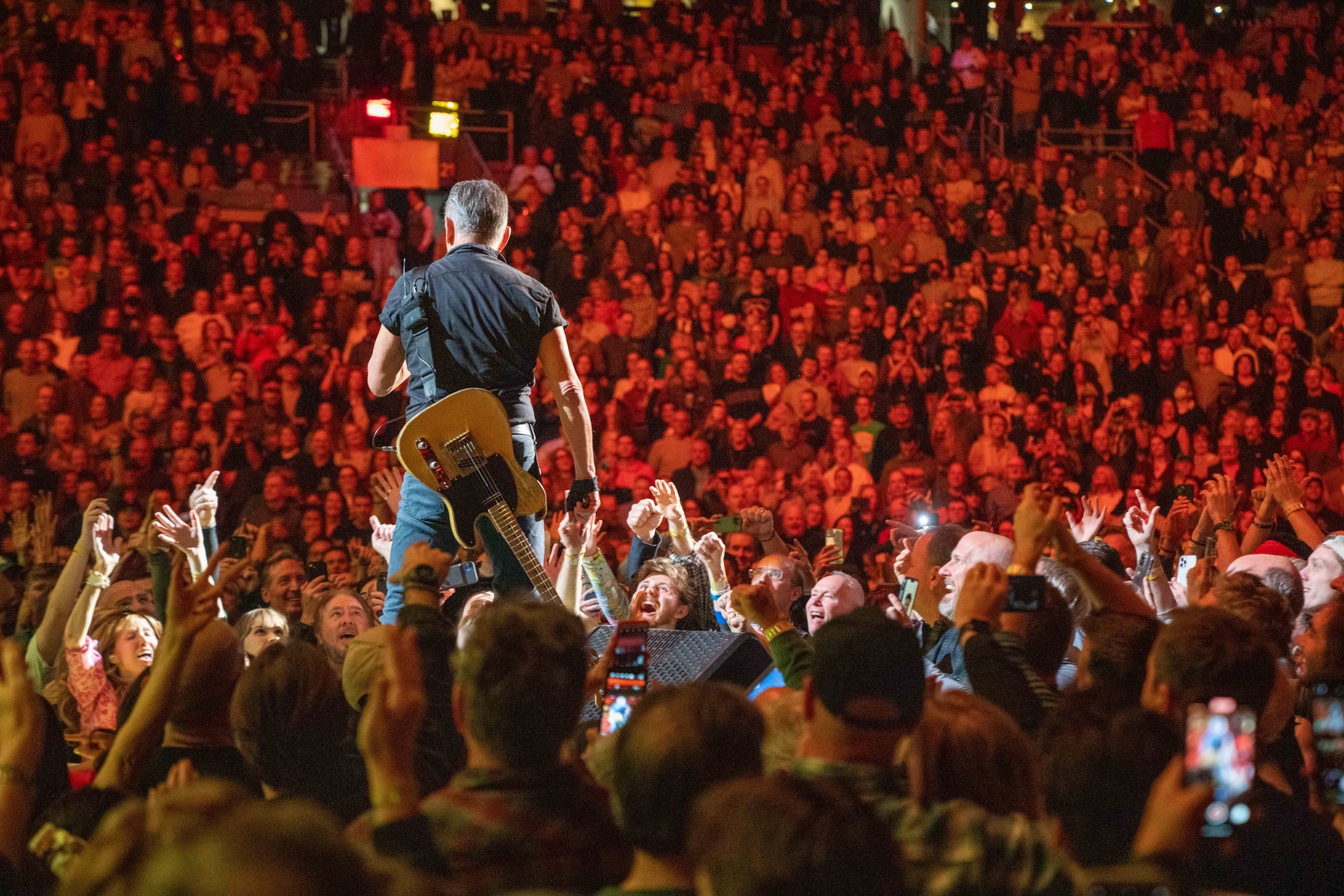 Bruce Springsteen & E Street Band at TD Garden, Boston, Massachusetts on March 20, 2023.