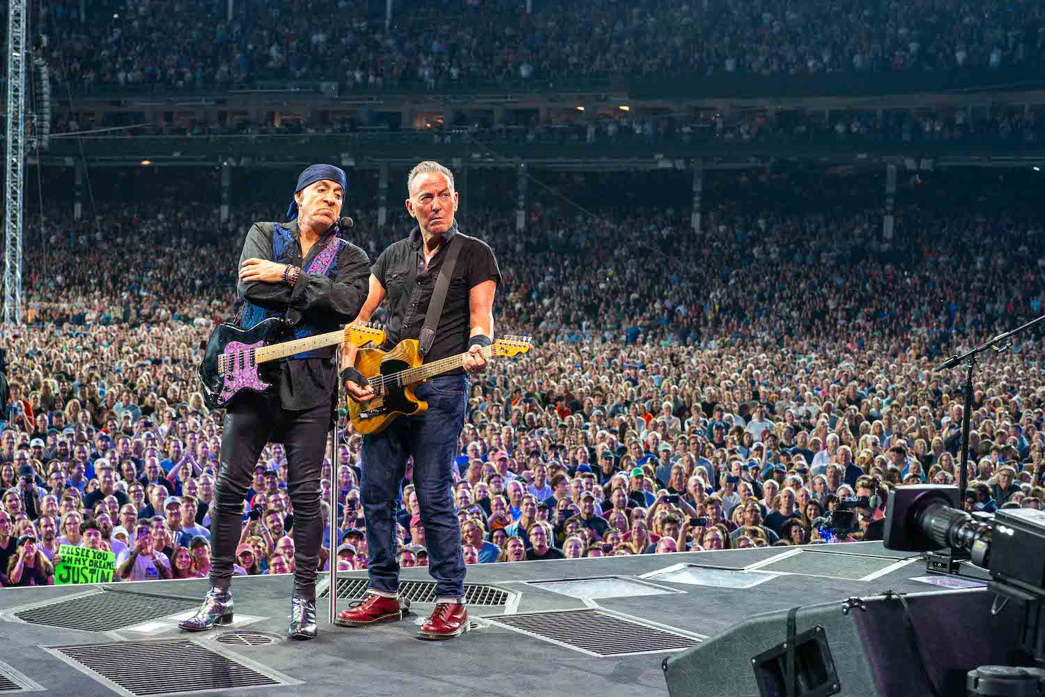 Bruce Springsteen & E Street Band at Wrigley Field, Chicago, Illinois on August 9, 2023.