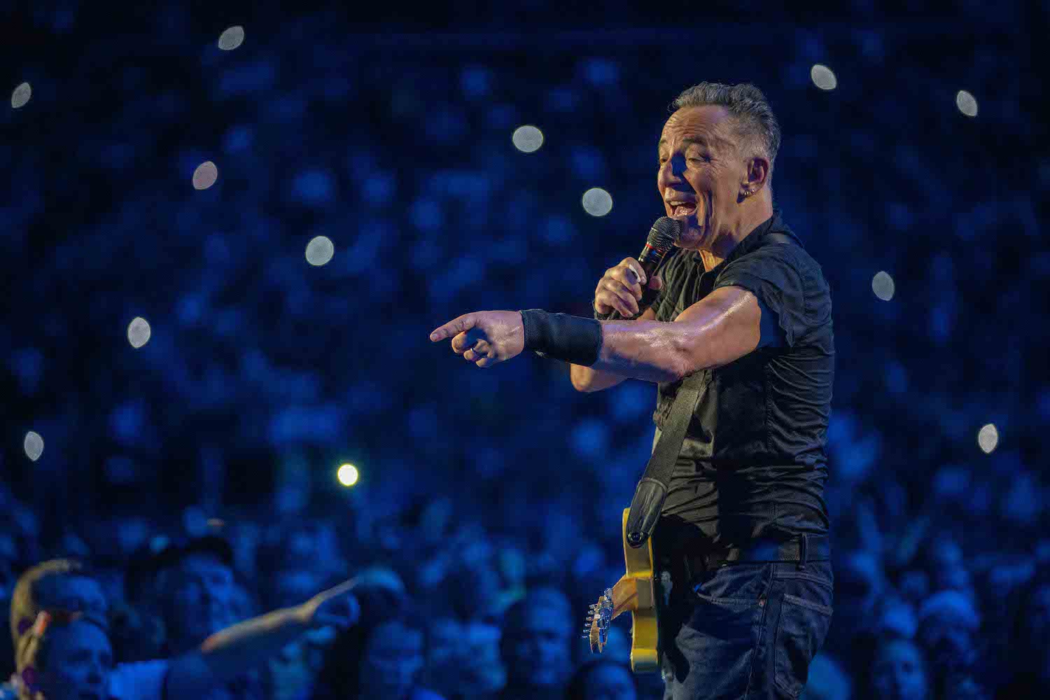 Bruce Springsteen & E Street Band at Parken, Copenhagen, Denmark on July 11, 2023.