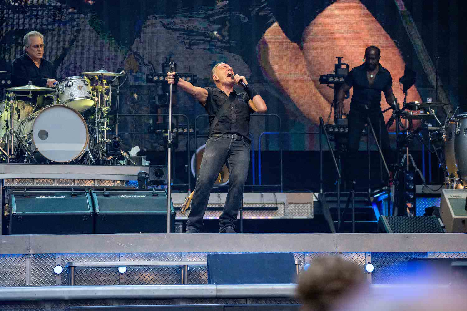 Bruce Springsteen & E Street Band at MERKUR SPIEL-ARENA, Düsseldorf, Germany on June 21, 2023.