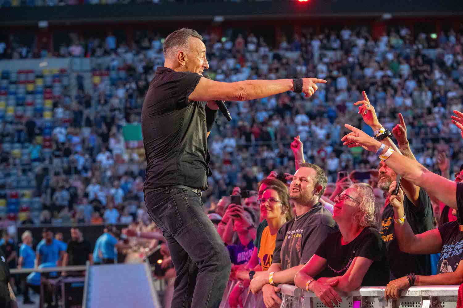 Bruce Springsteen & E Street Band at MERKUR SPIEL-ARENA, Düsseldorf, Germany on June 21, 2023.