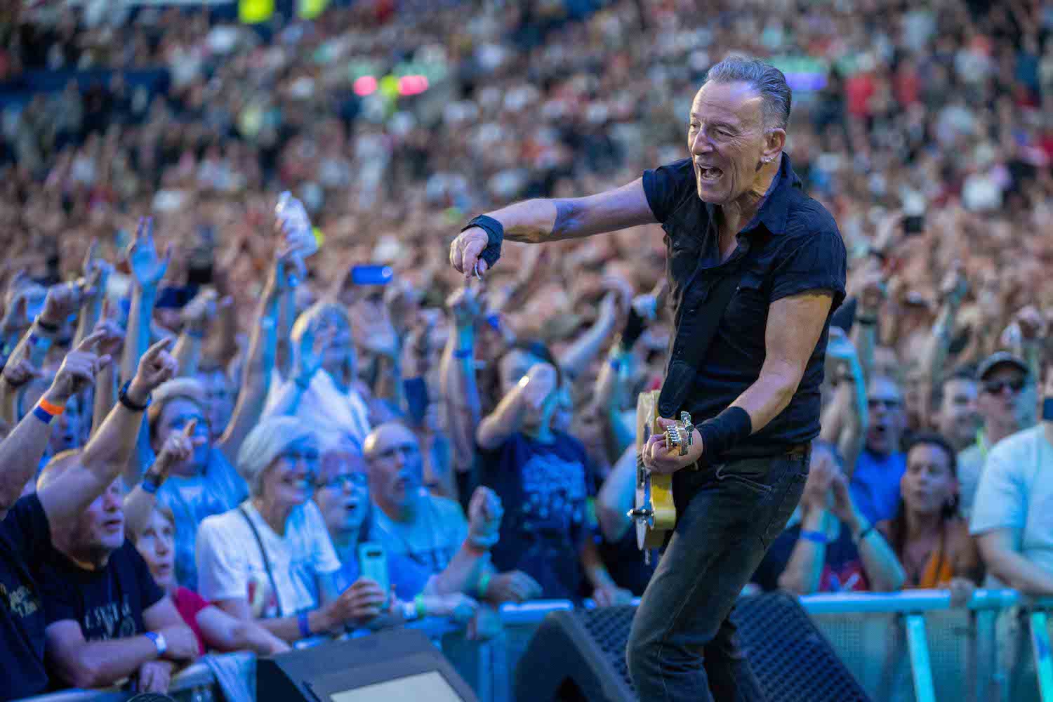 Bruce Springsteen & E Street Band at BT Murrayfield Stadium, Edinburgh, Scotland on May 30, 2023.