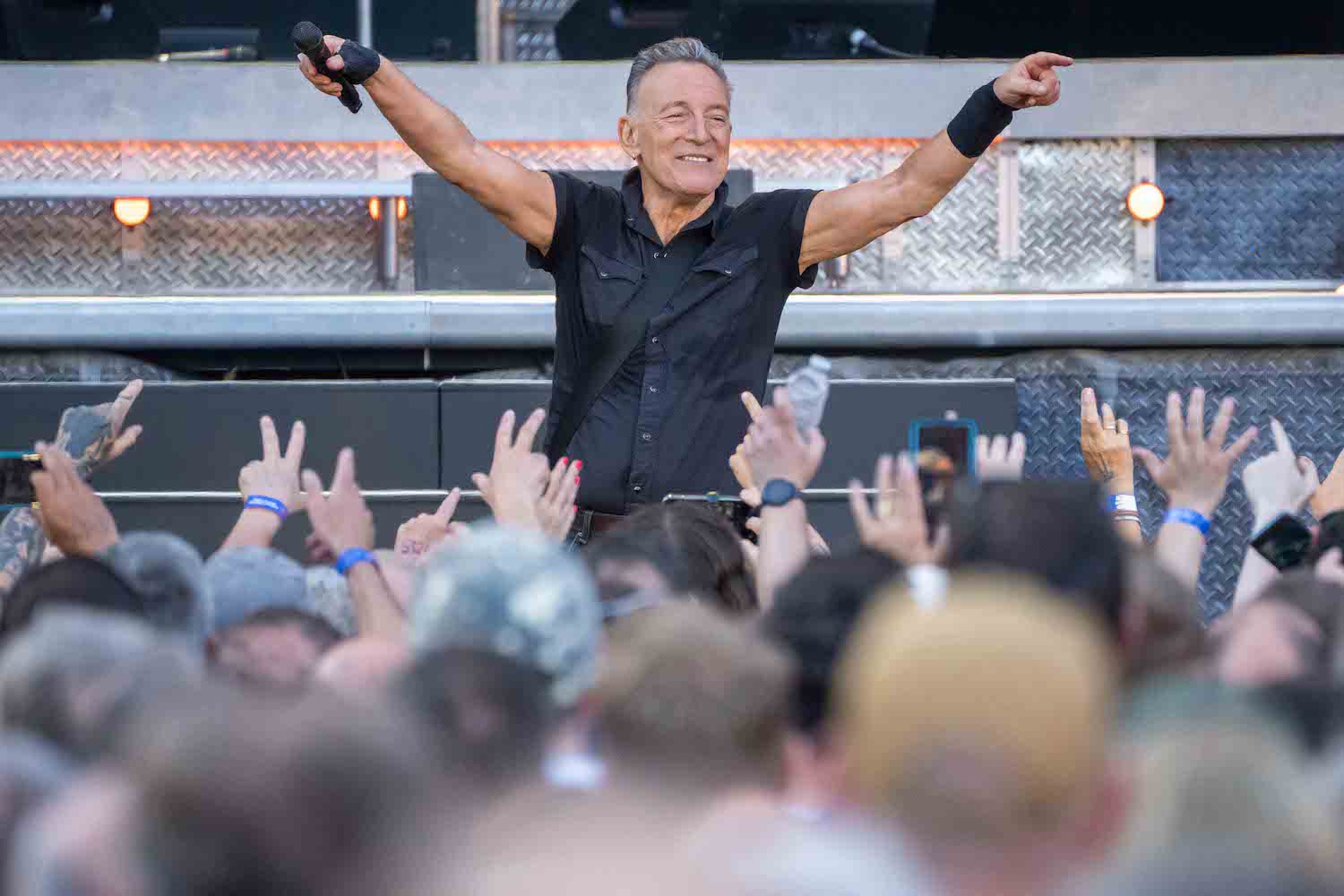 Bruce Springsteen & E Street Band at BT Murrayfield Stadium, Edinburgh, Scotland on May 30, 2023.