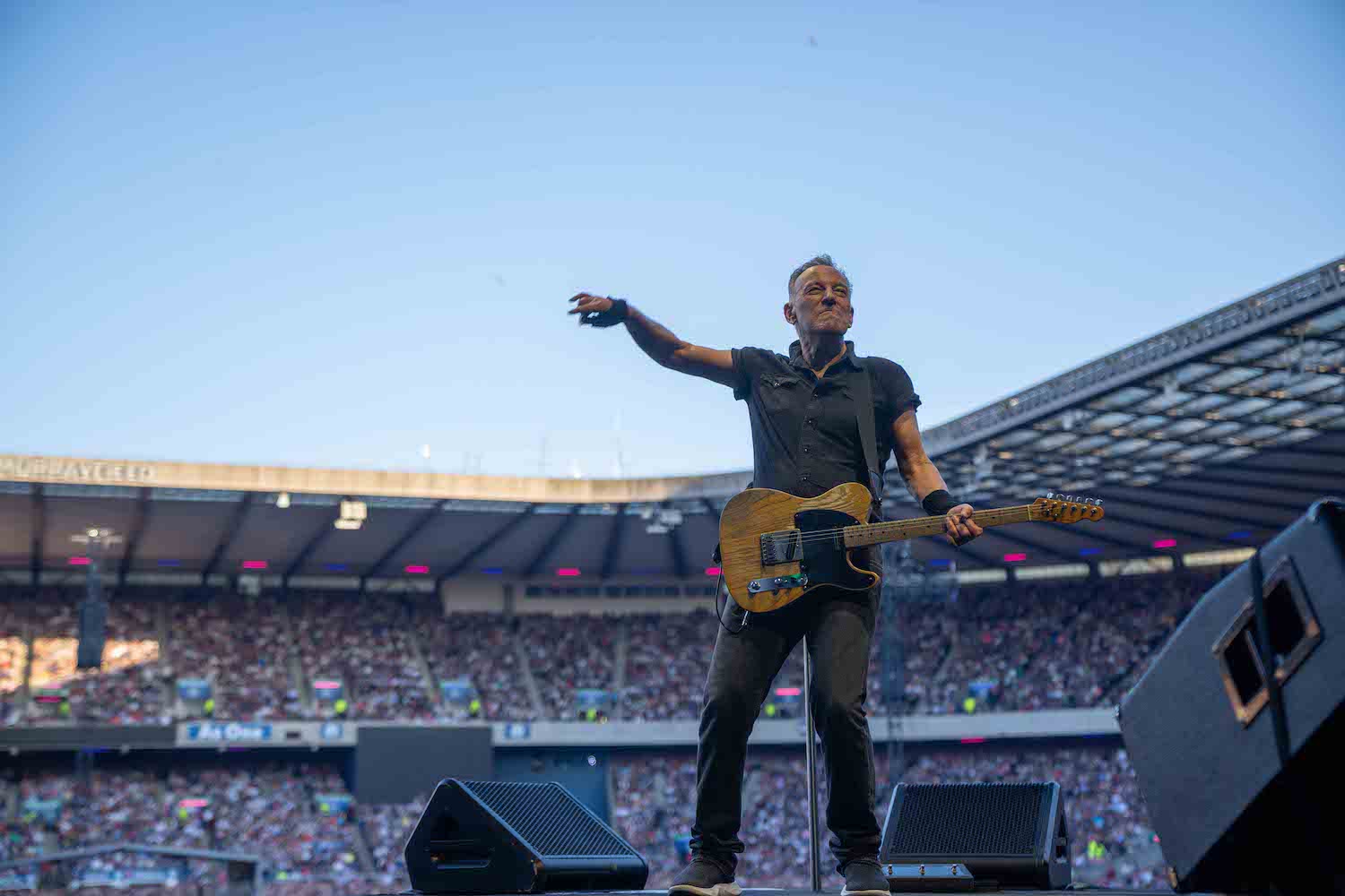 Bruce Springsteen & E Street Band at BT Murrayfield Stadium, Edinburgh, Scotland on May 30, 2023.