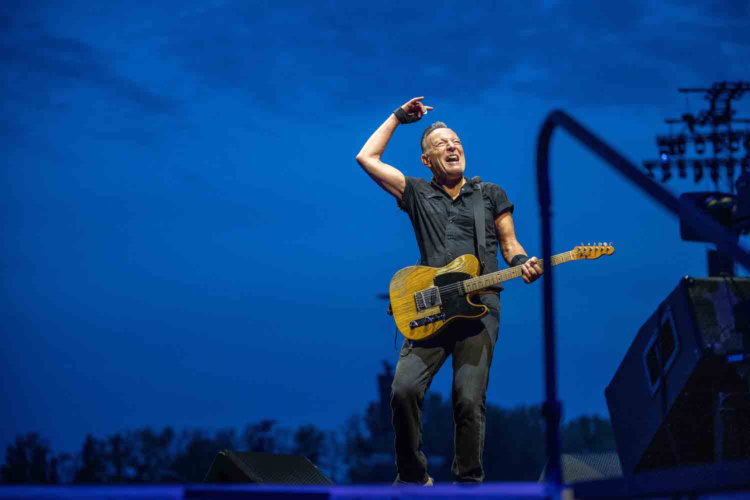 Bruce Springsteen & E Street Band at Parco Urbano G. Bassani, Ferrara, Italy on May 18, 2023.