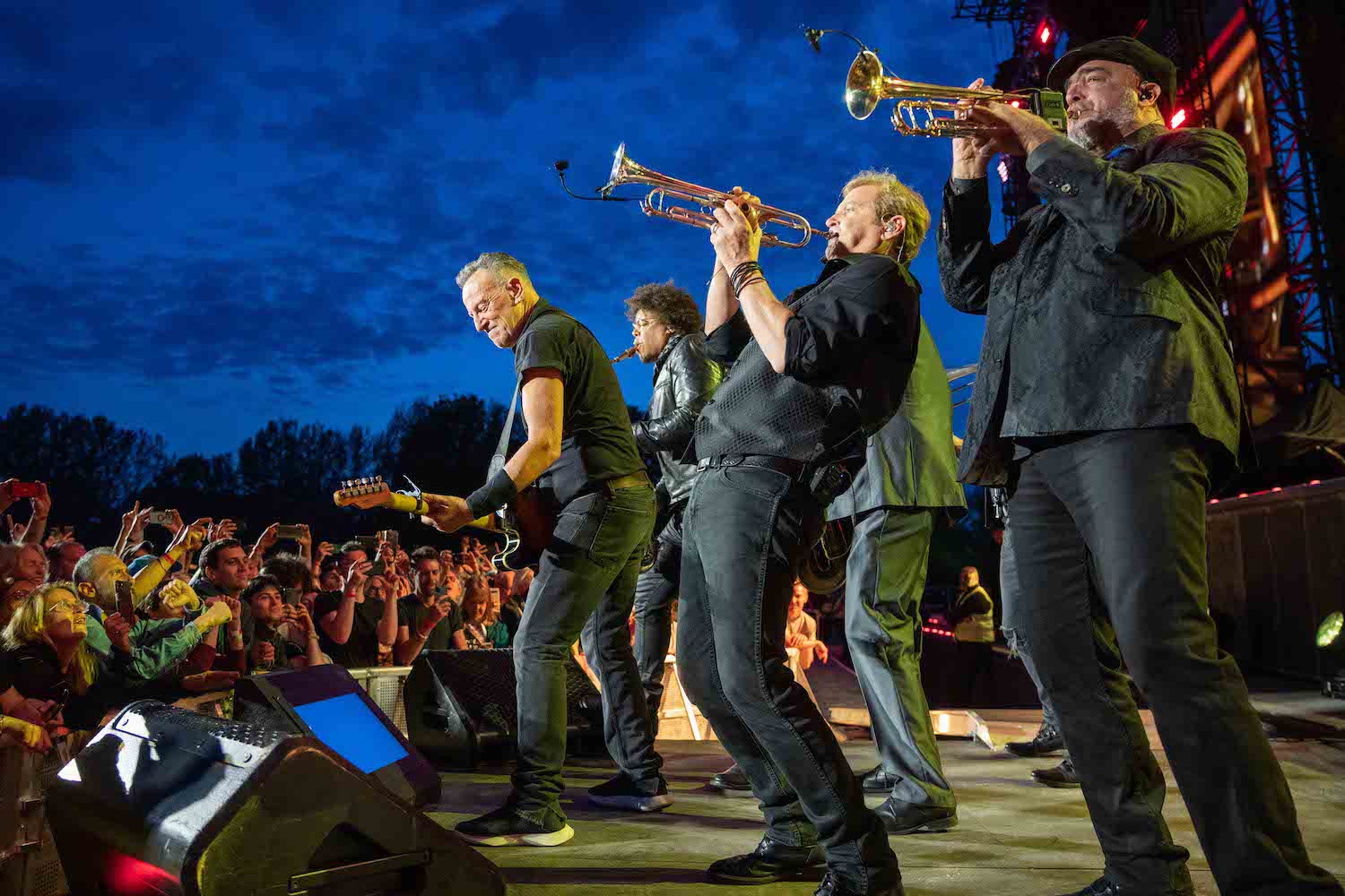 Bruce Springsteen & E Street Band at Parco Urbano G. Bassani, Ferrara, Italy on May 18, 2023.