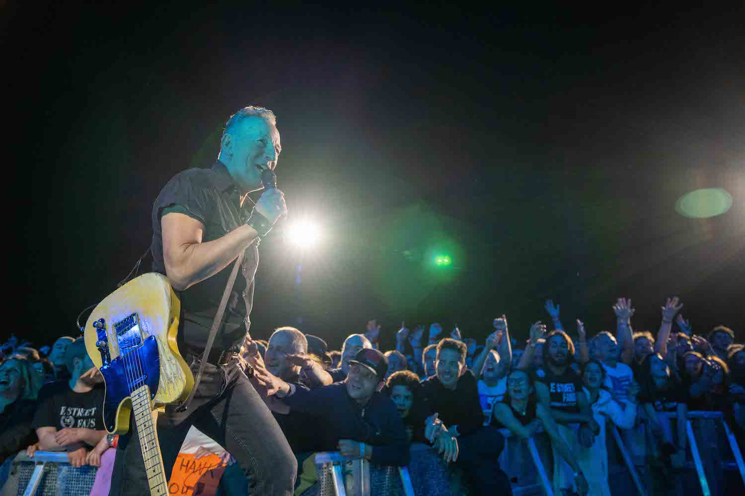 Bruce Springsteen & E Street Band at Parco Urbano G. Bassani, Ferrara, Italy on May 18, 2023.