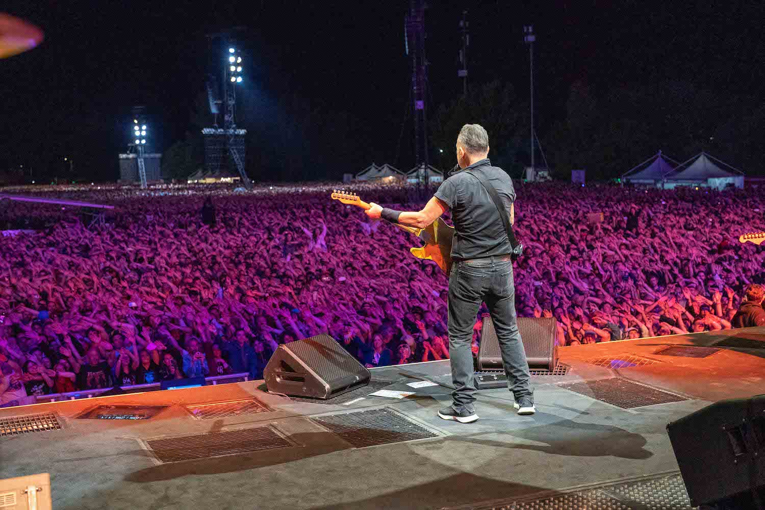 Bruce Springsteen & E Street Band at Parco Urbano G. Bassani, Ferrara, Italy on May 18, 2023.