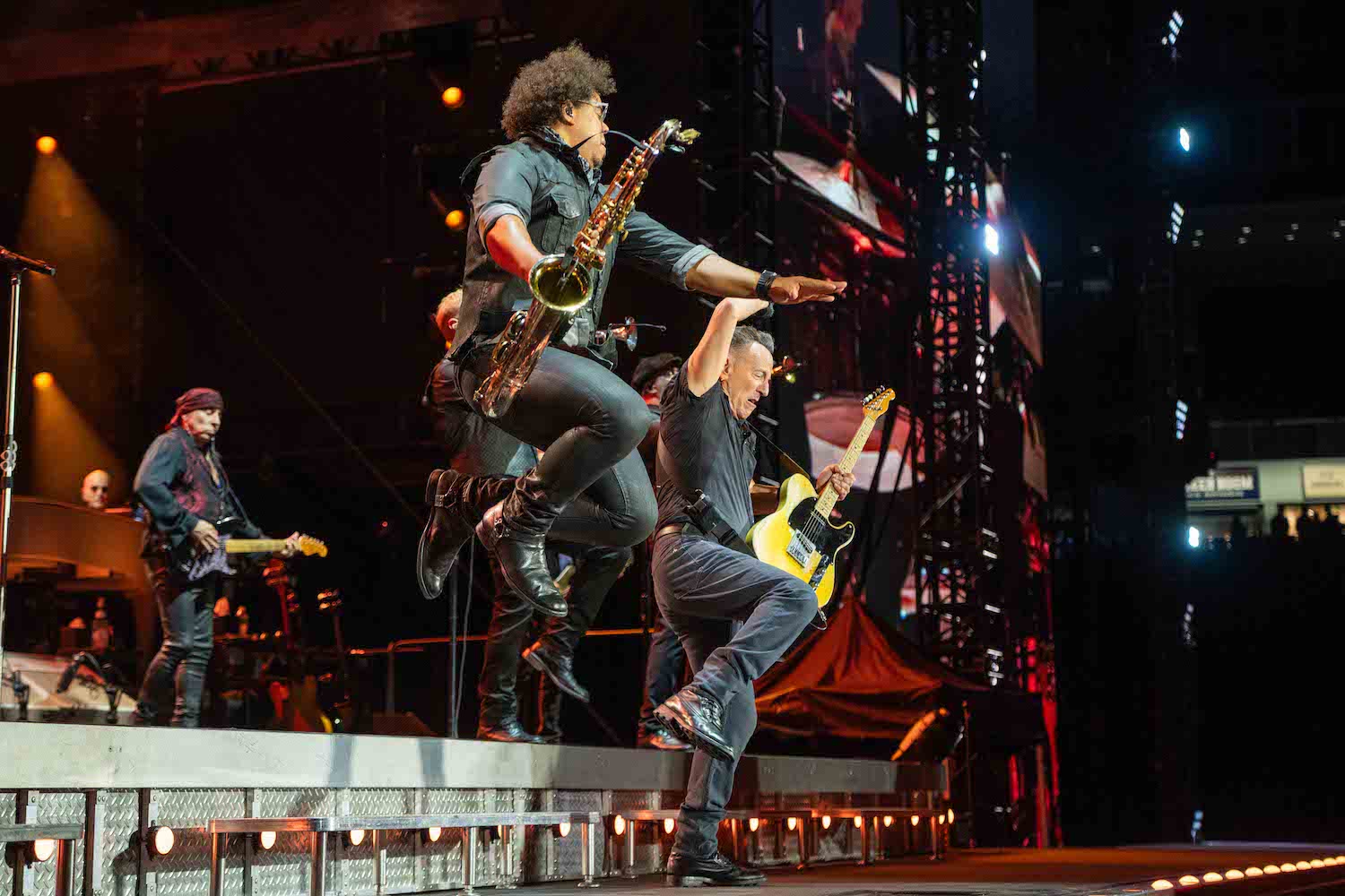 Bruce Springsteen & E Street Band at Gillette Stadium, Foxborough, Massachusetts on August 24, 2023.