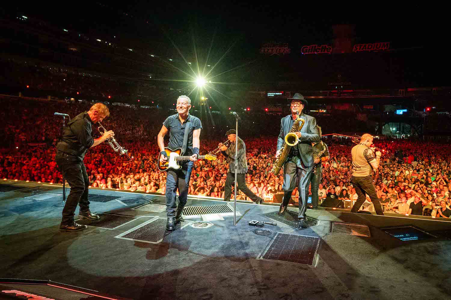 Bruce Springsteen & E Street Band at Gillette Stadium, Foxborough, Massachusetts on August 26, 2023.