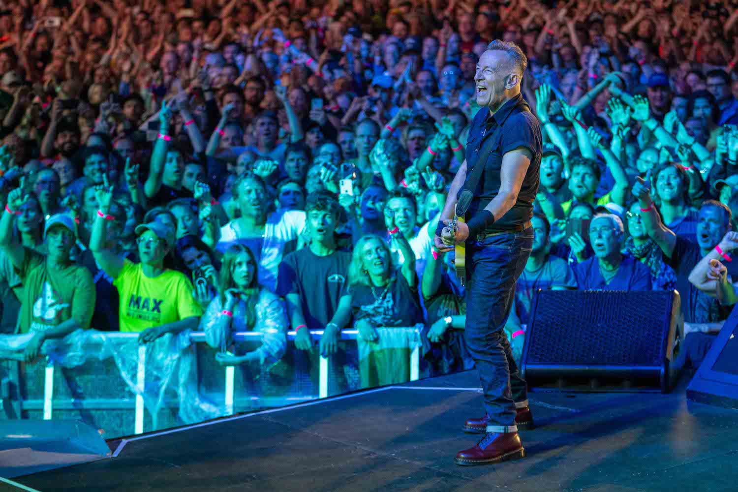 Bruce Springsteen & E Street Band at Ullevi, Gothenburg, Sweden on June 26, 2023.