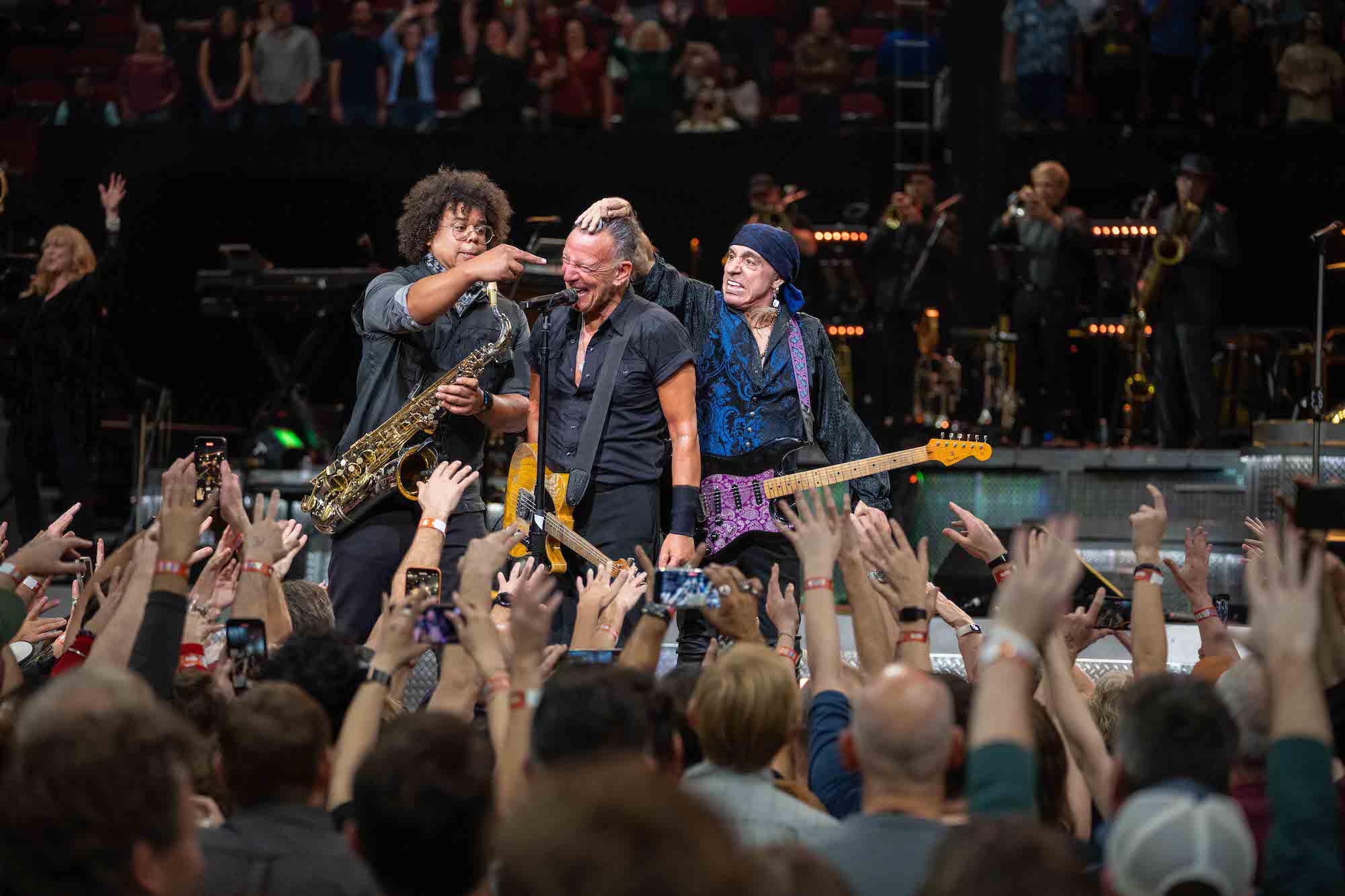 Bruce Springsteen & E Street Band at Toyota Center, Houston, Texas on February 14, 2023.