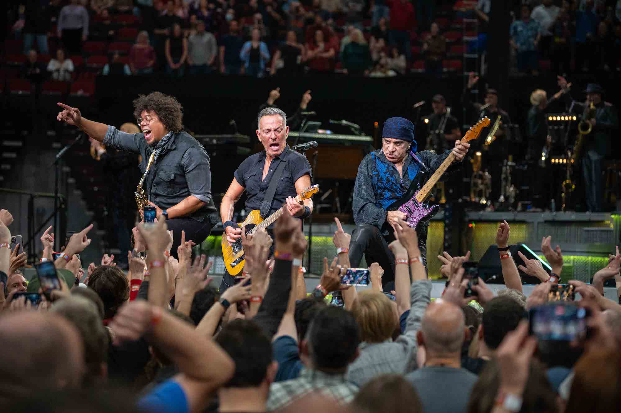 Bruce Springsteen & E Street Band at Toyota Center, Houston, Texas on February 14, 2023.