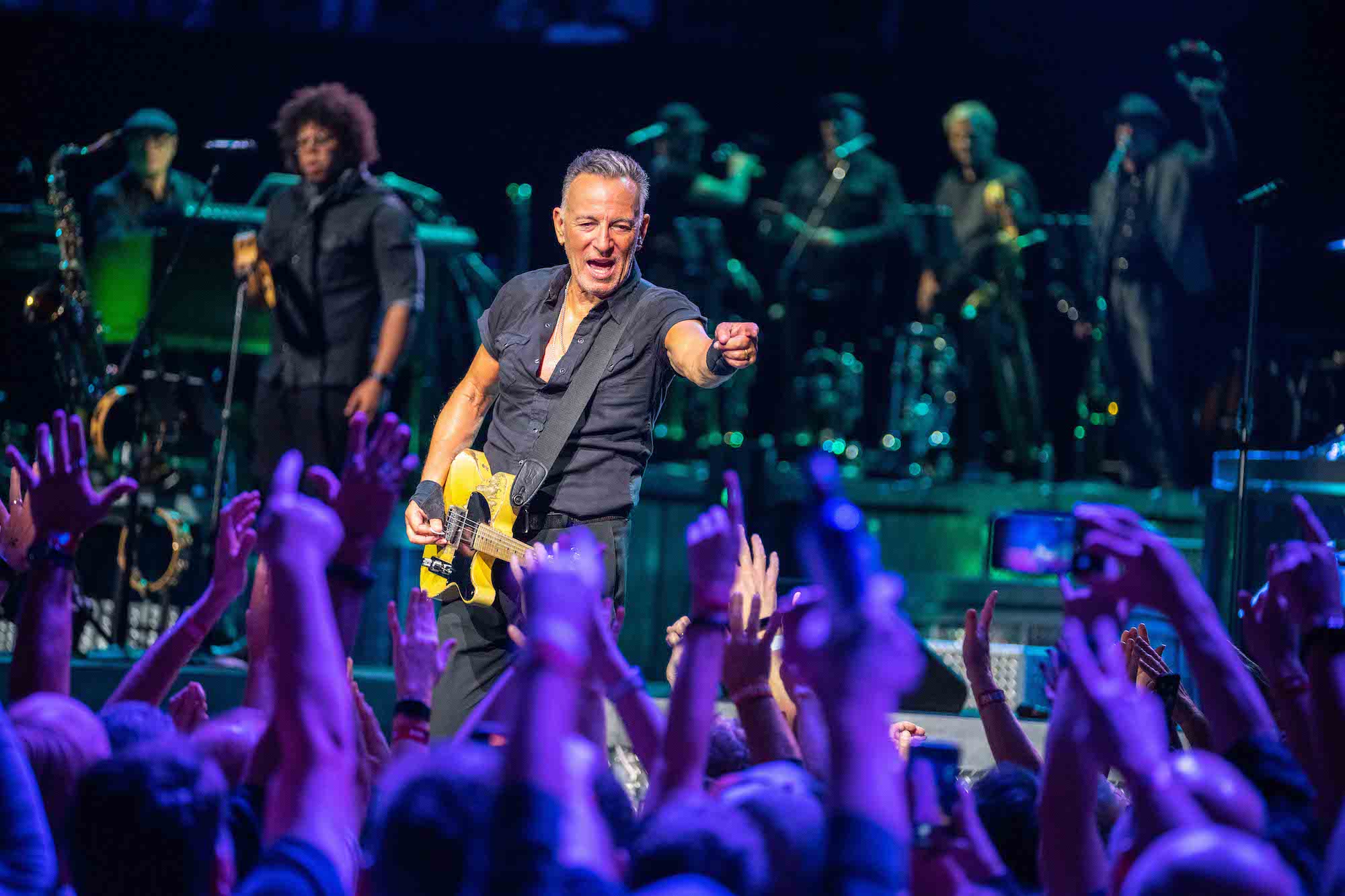 Bruce Springsteen & E Street Band at Toyota Center, Houston, Texas on February 14, 2023.