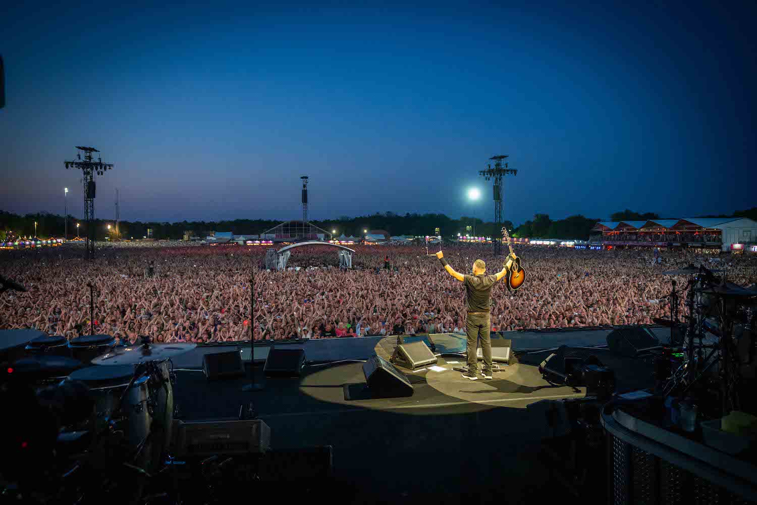 Bruce Springsteen & E Street Band at Megaland, Landgraaf, The Netherlands on June 11, 2023.