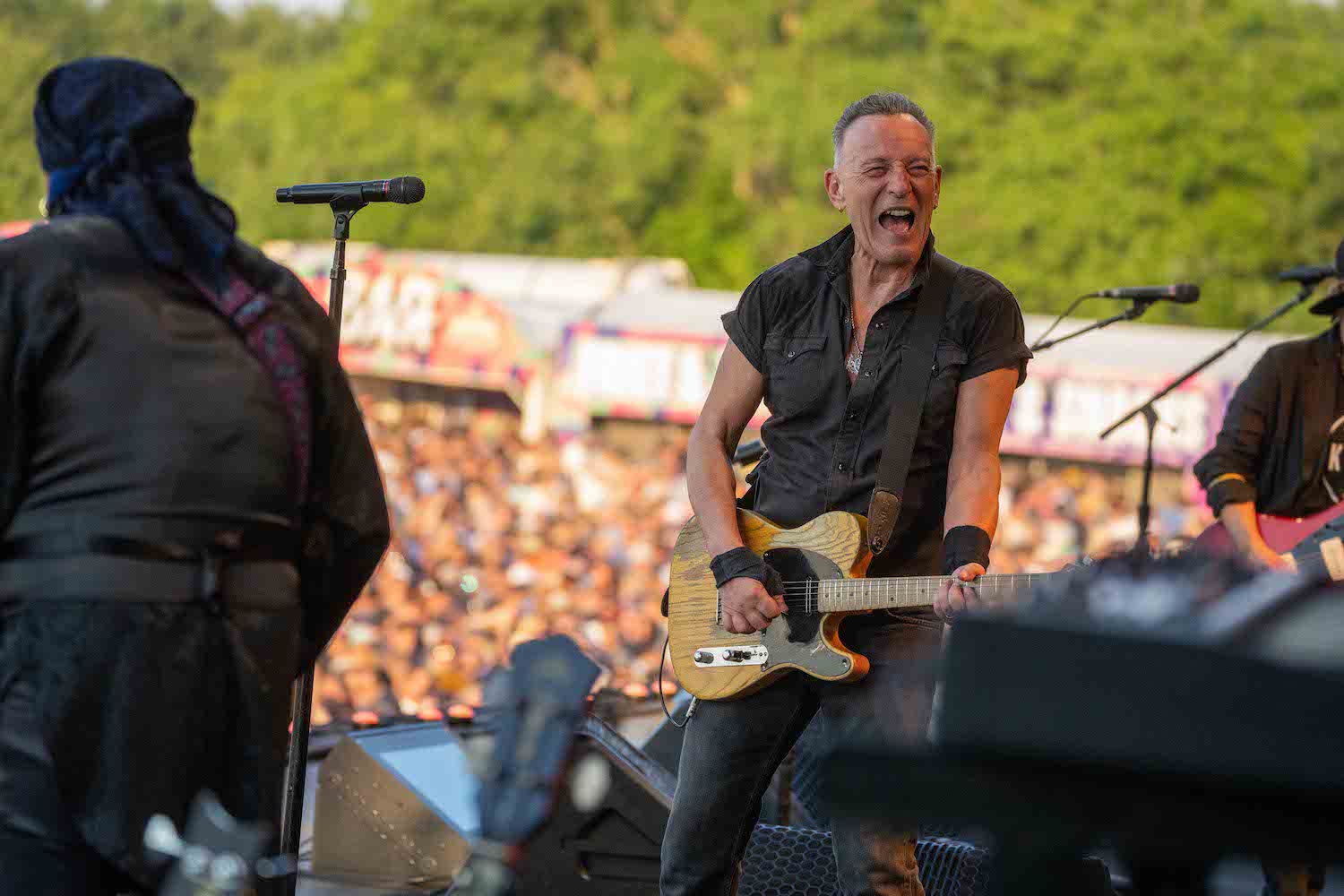 Bruce Springsteen & E Street Band at Megaland, Landgraaf, The Netherlands on June 11, 2023.