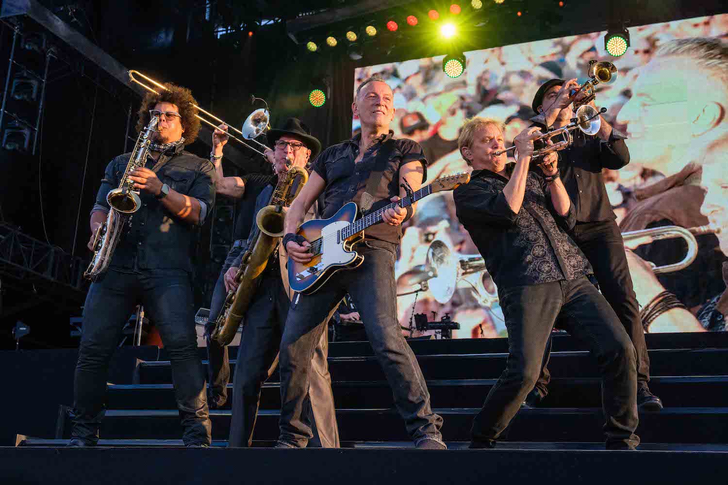 Bruce Springsteen & E Street Band at Megaland, Landgraaf, The Netherlands on June 11, 2023.
