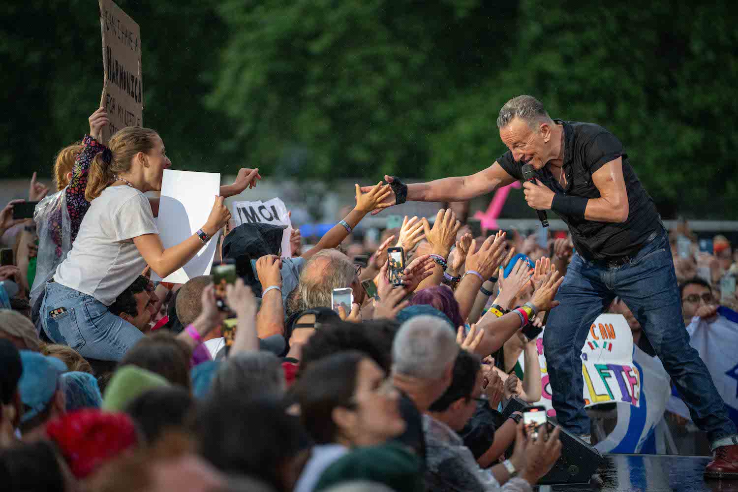 Bruce Springsteen & E Street Band at BST Hyde Park, London, U.K. on July 8, 2023.