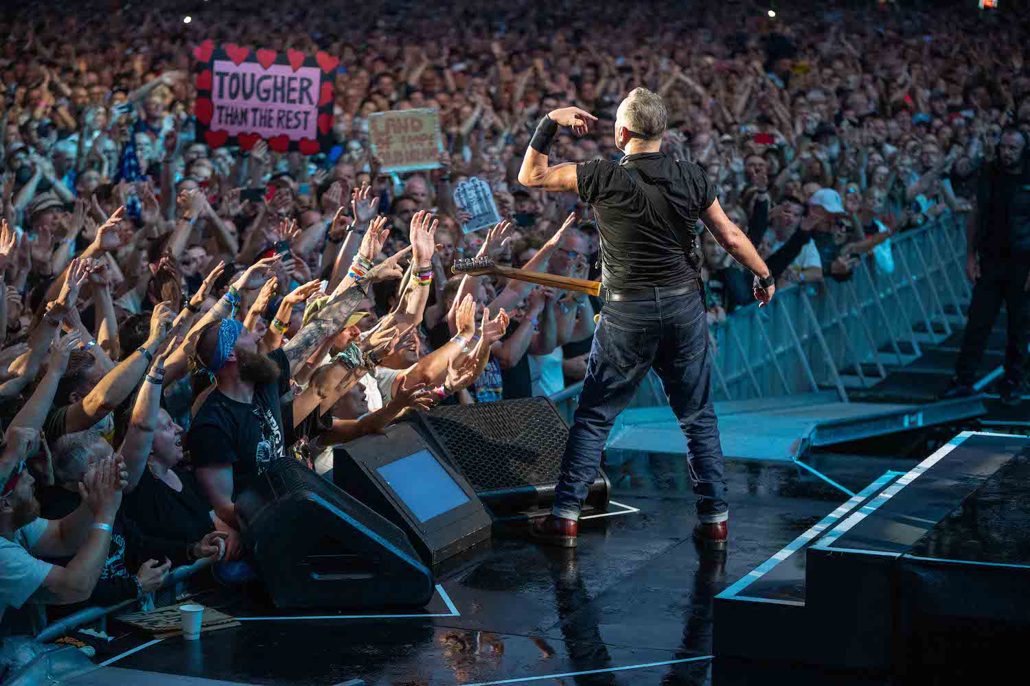 Bruce Springsteen & E Street Band at BST Hyde Park, London, U.K. on July 8, 2023.