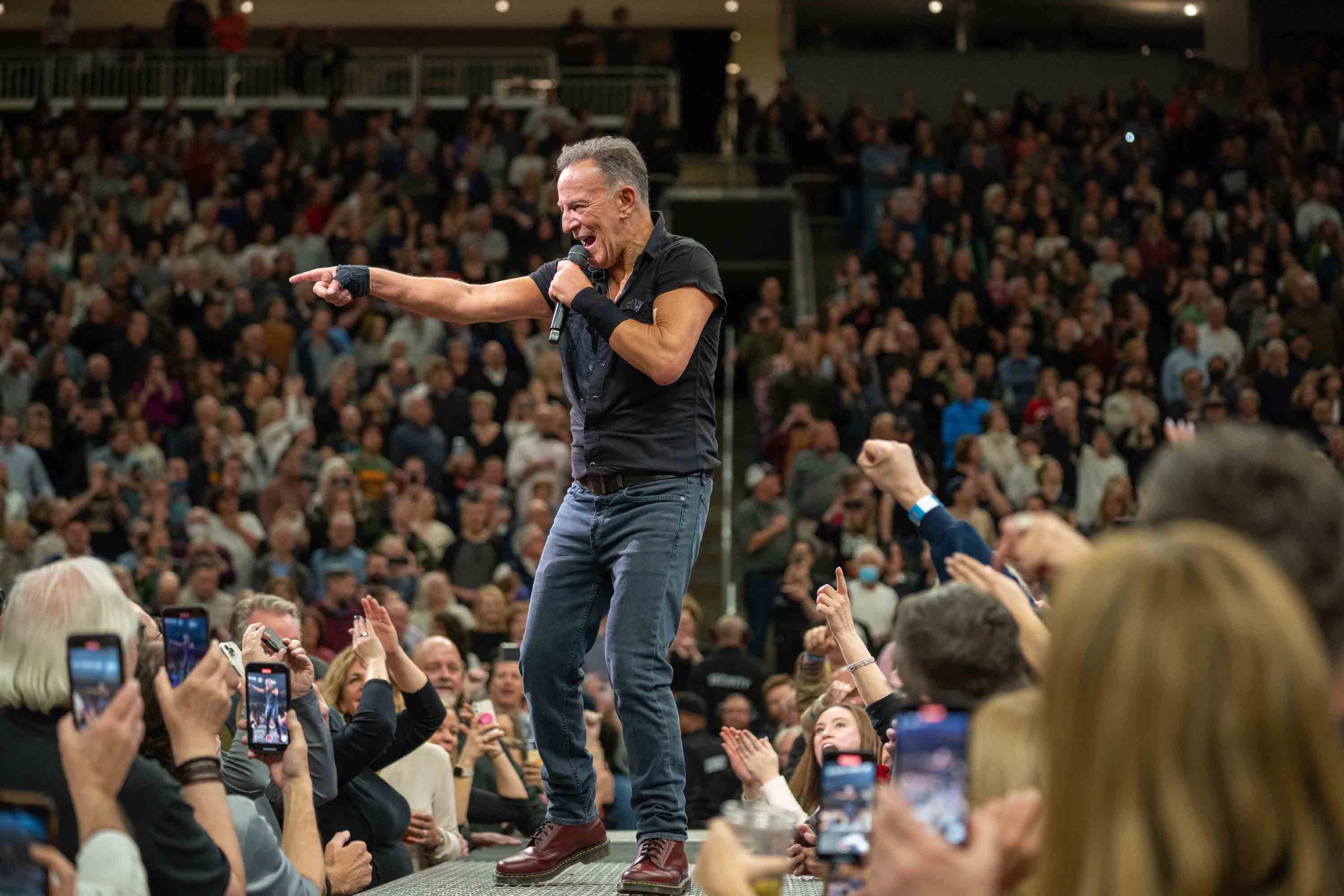 Bruce Springsteen & E Street Band at Fiserv Forum, Milwaukee, Wisconsin on March 7, 2023.