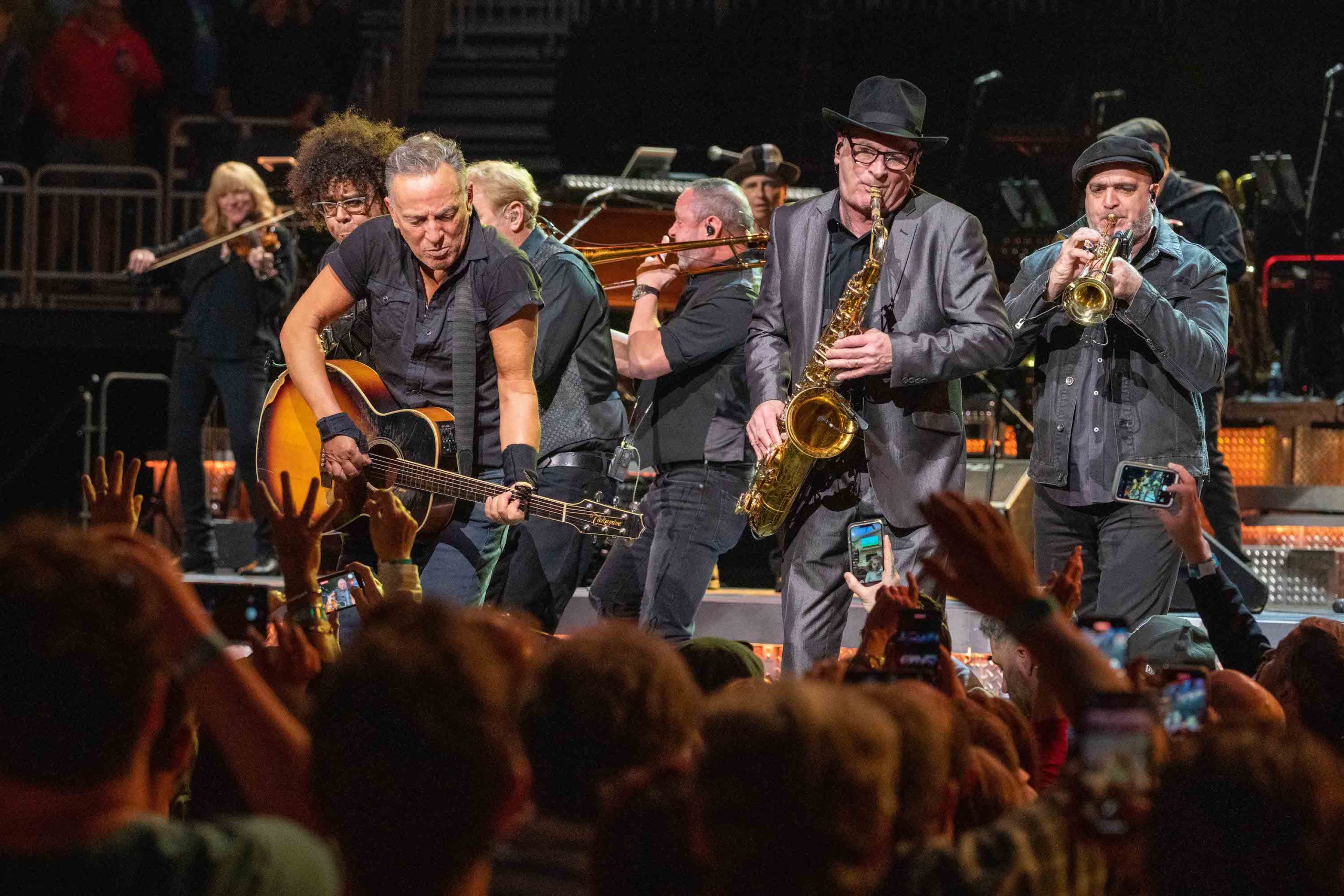 Bruce Springsteen & E Street Band at Fiserv Forum, Milwaukee, Wisconsin on March 7, 2023.