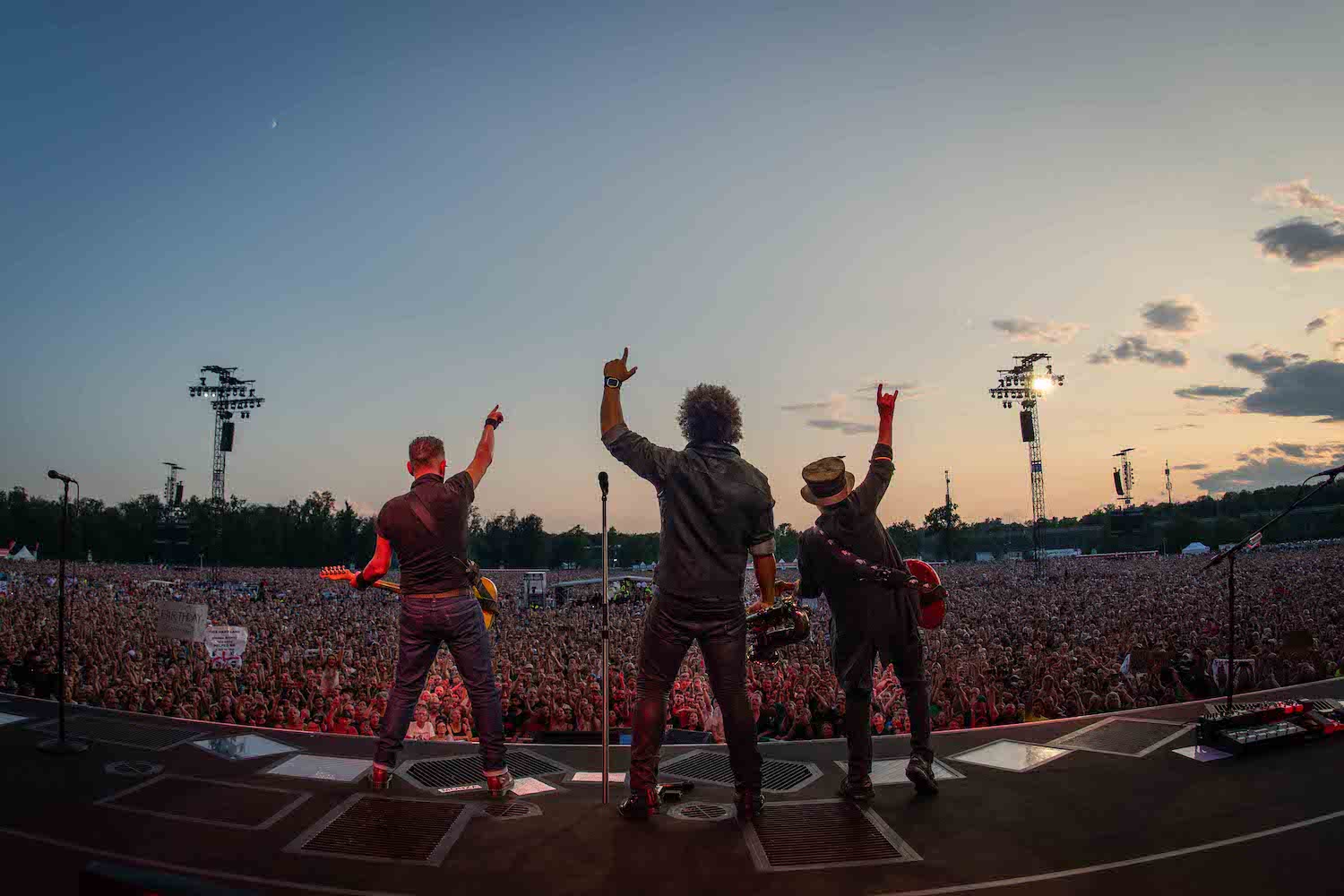 Bruce Springsteen & E Street Band at Prato Della Gerascia, Autodromo Di Monza, Monza, Italy on July 25, 2023.