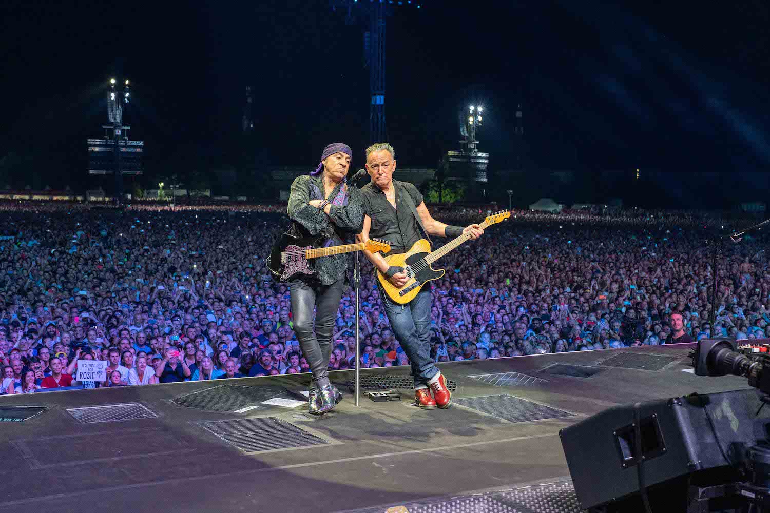 Bruce Springsteen & E Street Band at Prato Della Gerascia, Autodromo Di Monza, Monza, Italy on July 25, 2023.