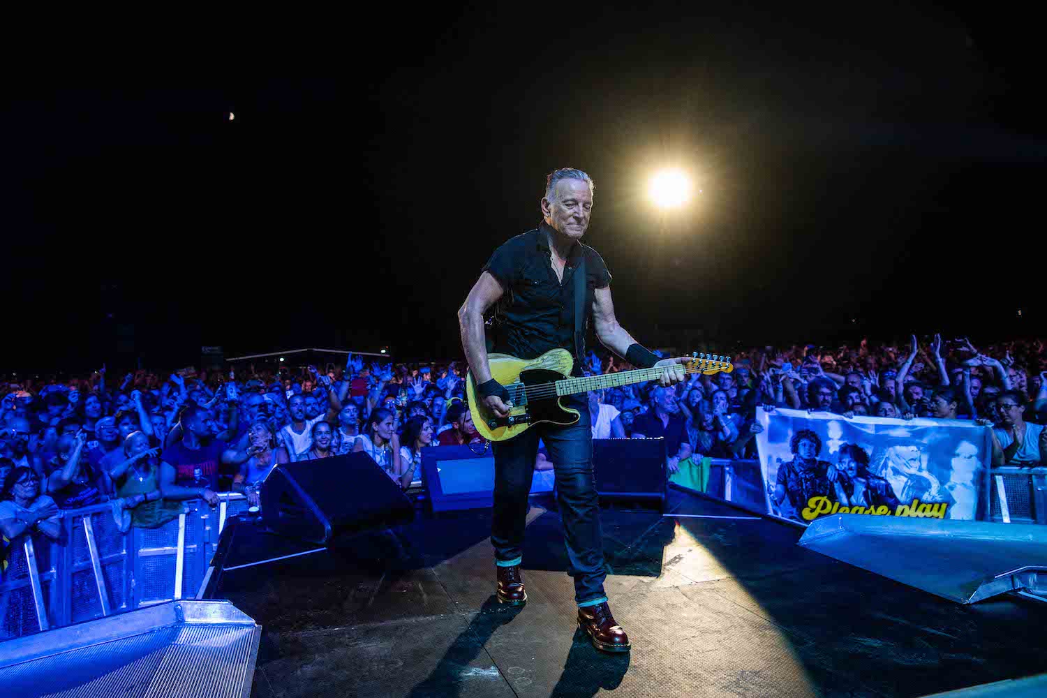 Bruce Springsteen & E Street Band at Prato Della Gerascia, Autodromo Di Monza, Monza, Italy on July 25, 2023.