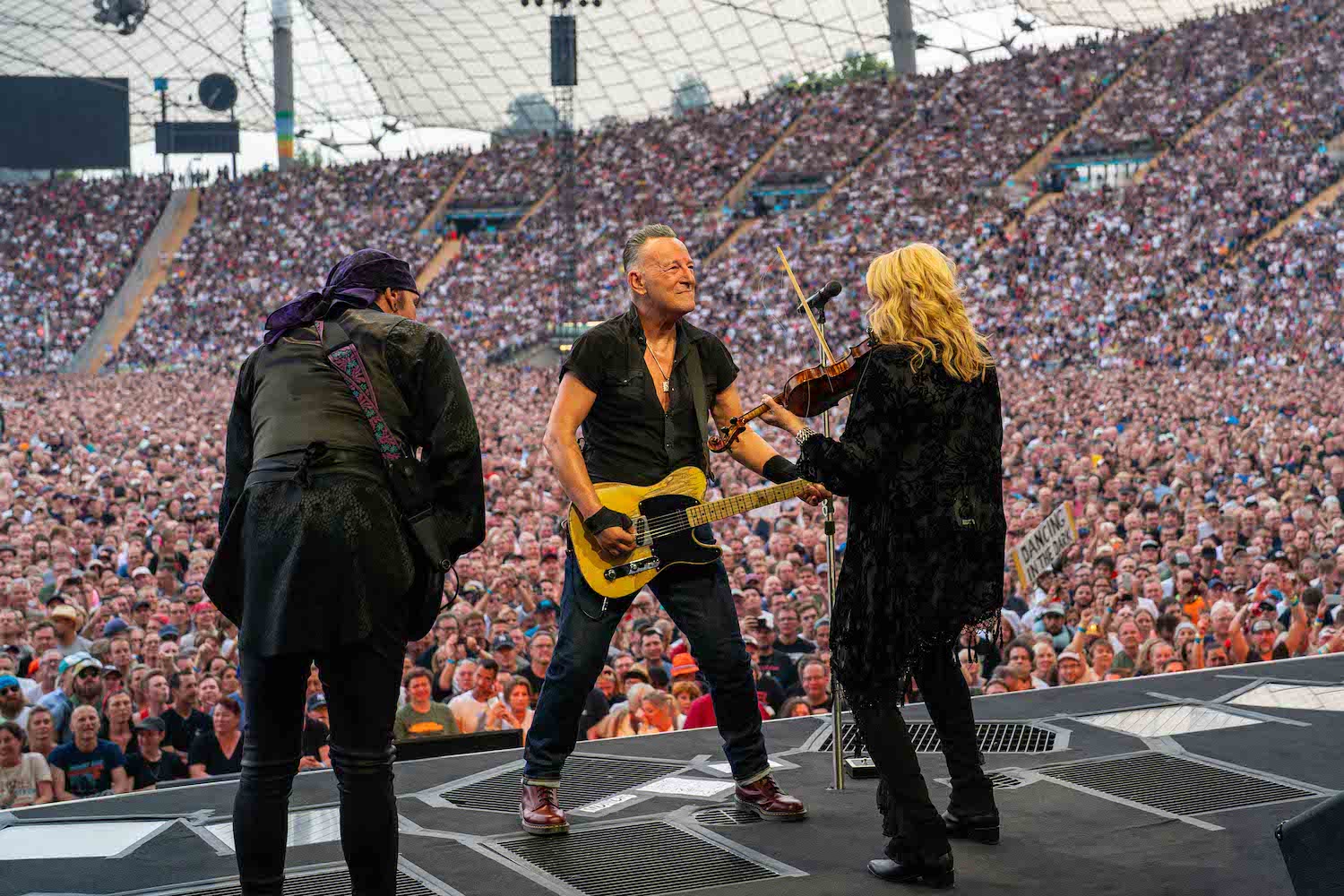 Bruce Springsteen & E Street Band at Olympiastadion, Munich, Germany on July 23, 2023.