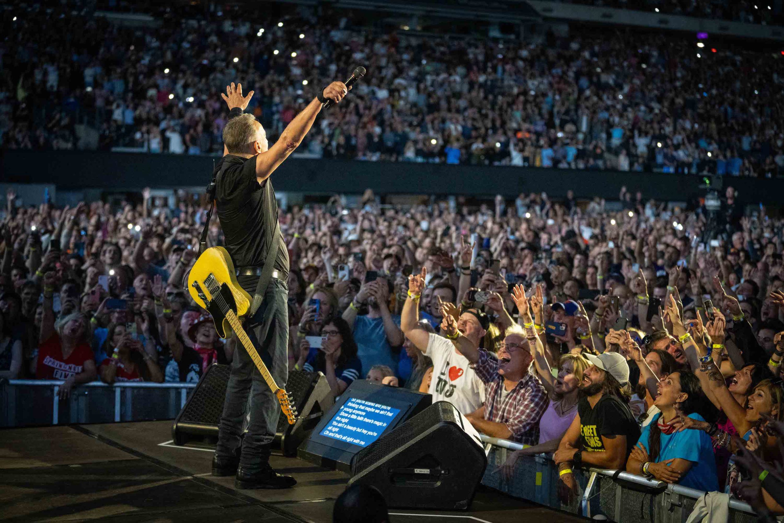 Bruce Springsteen & E Street Band at MetLife Stadium, East Rutherford, New Jersey on September 1, 2023.