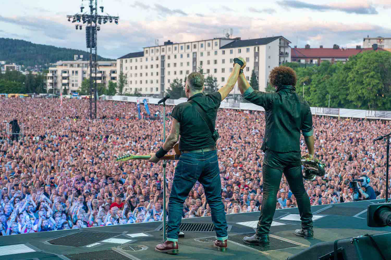 Bruce Springsteen & E Street Band at Voldsløkka, Oslo, Norway on June 30, 2023.