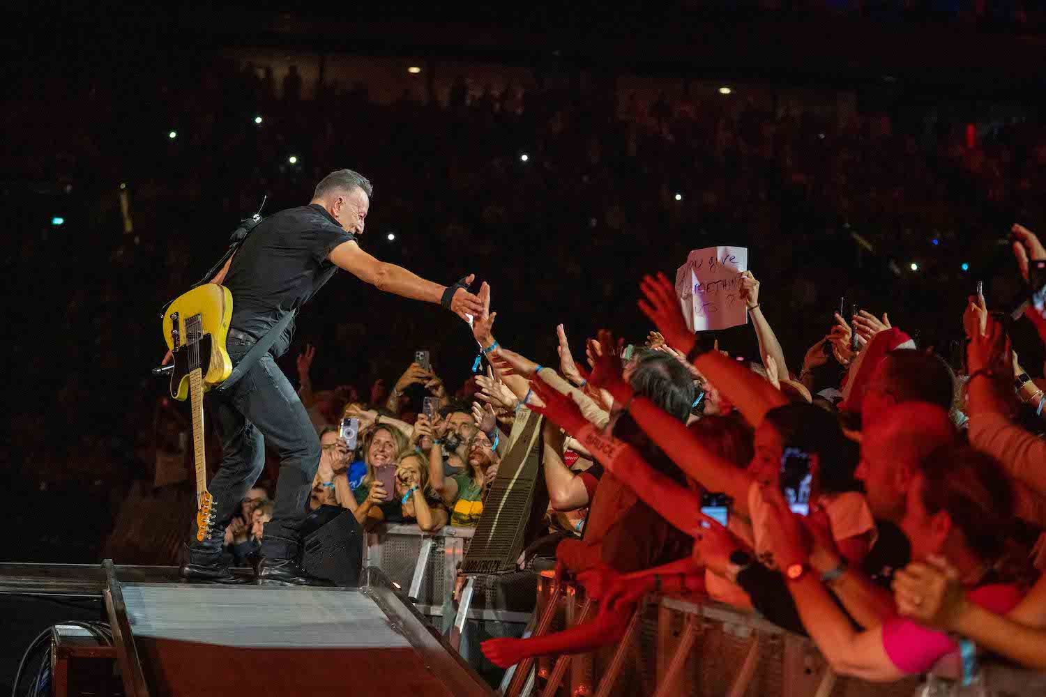 Bruce Springsteen & E Street Band at La Défense Arena, Paris, France on May 13, 2023.