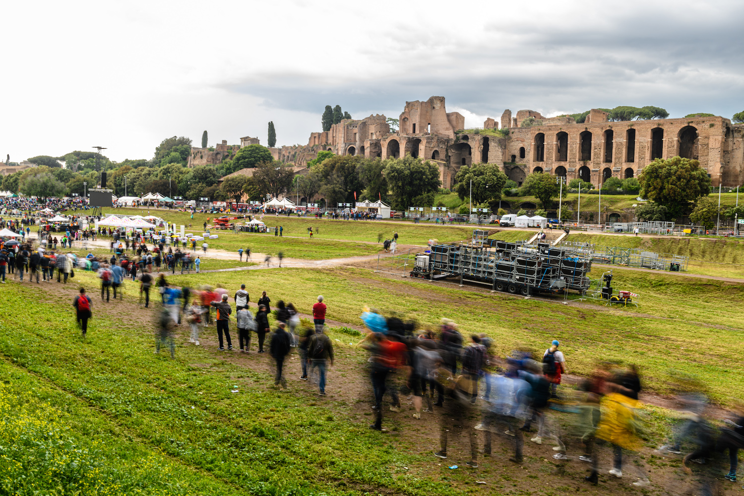 Bruce Springsteen & E Street Band at Circo Massimo, Rome, Italy on May 21, 2023.